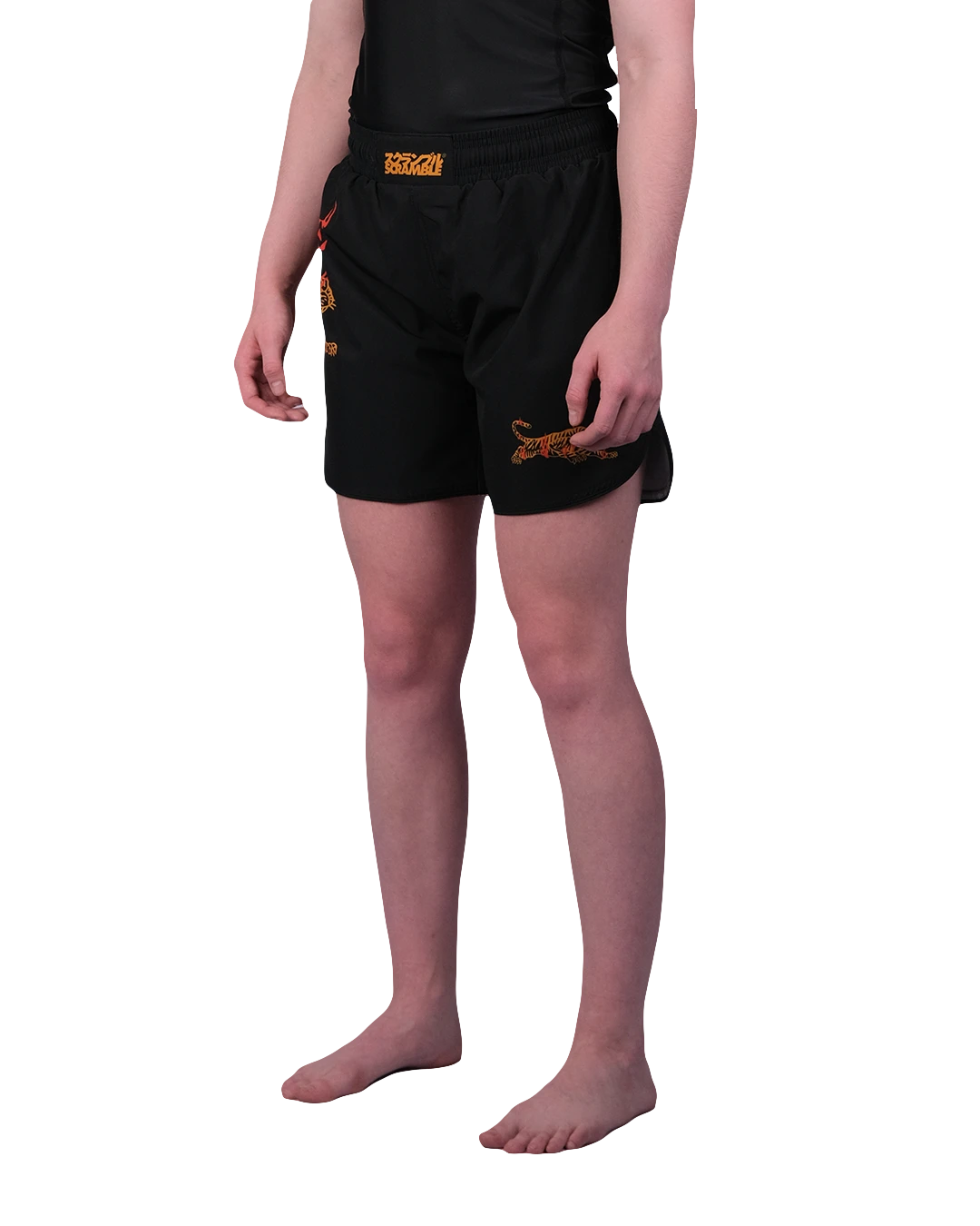 Scramble Burning Tiger Shorts – Kids