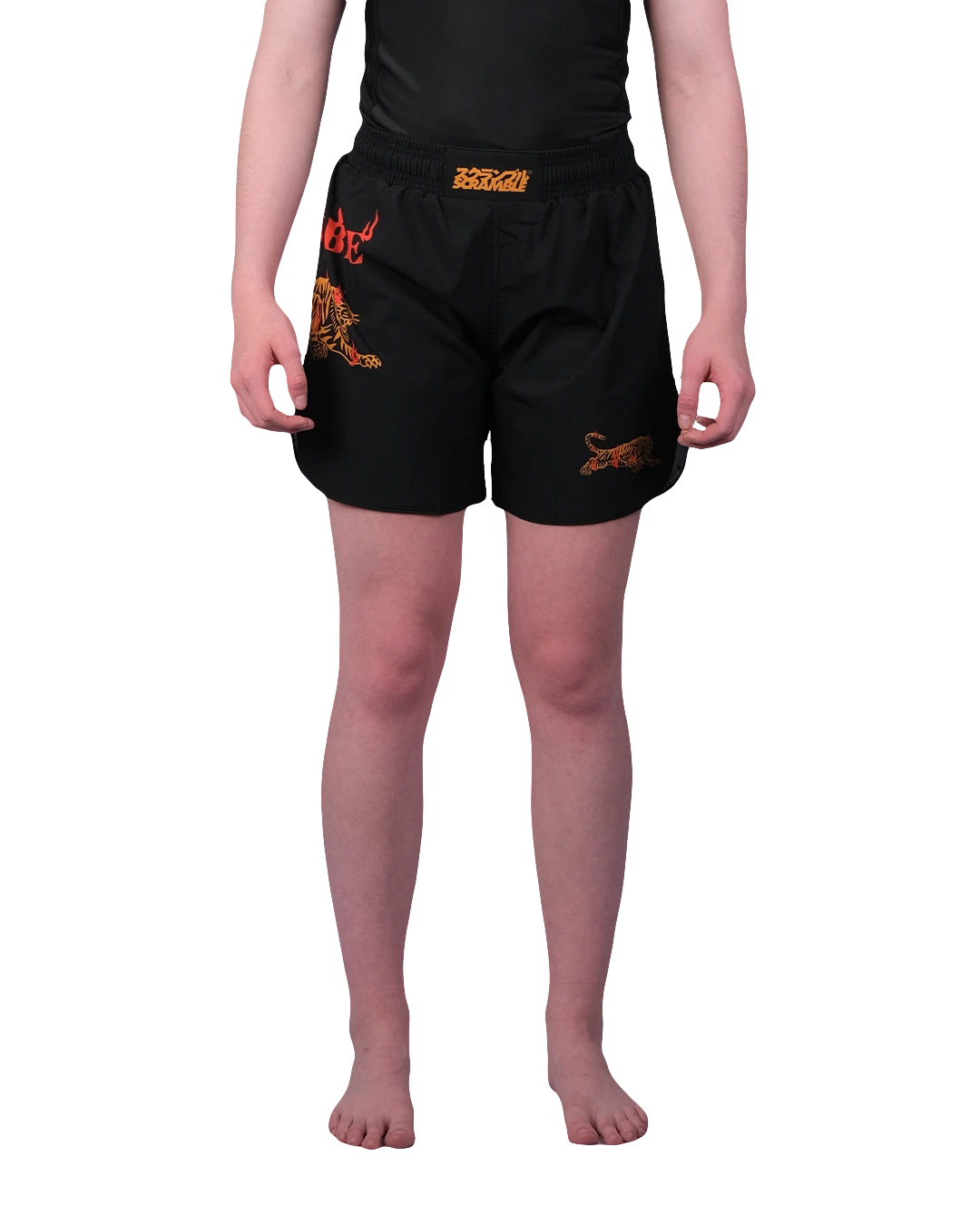 Scramble Burning Tiger Shorts – Kids