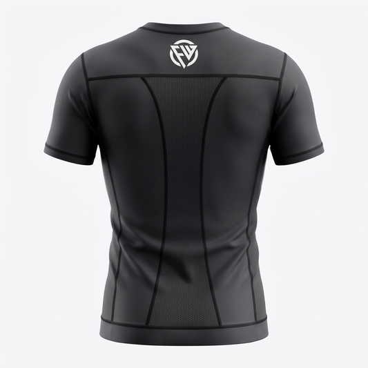 ALYART Pro Rashguard - Schwarz - FIGHTWEAR