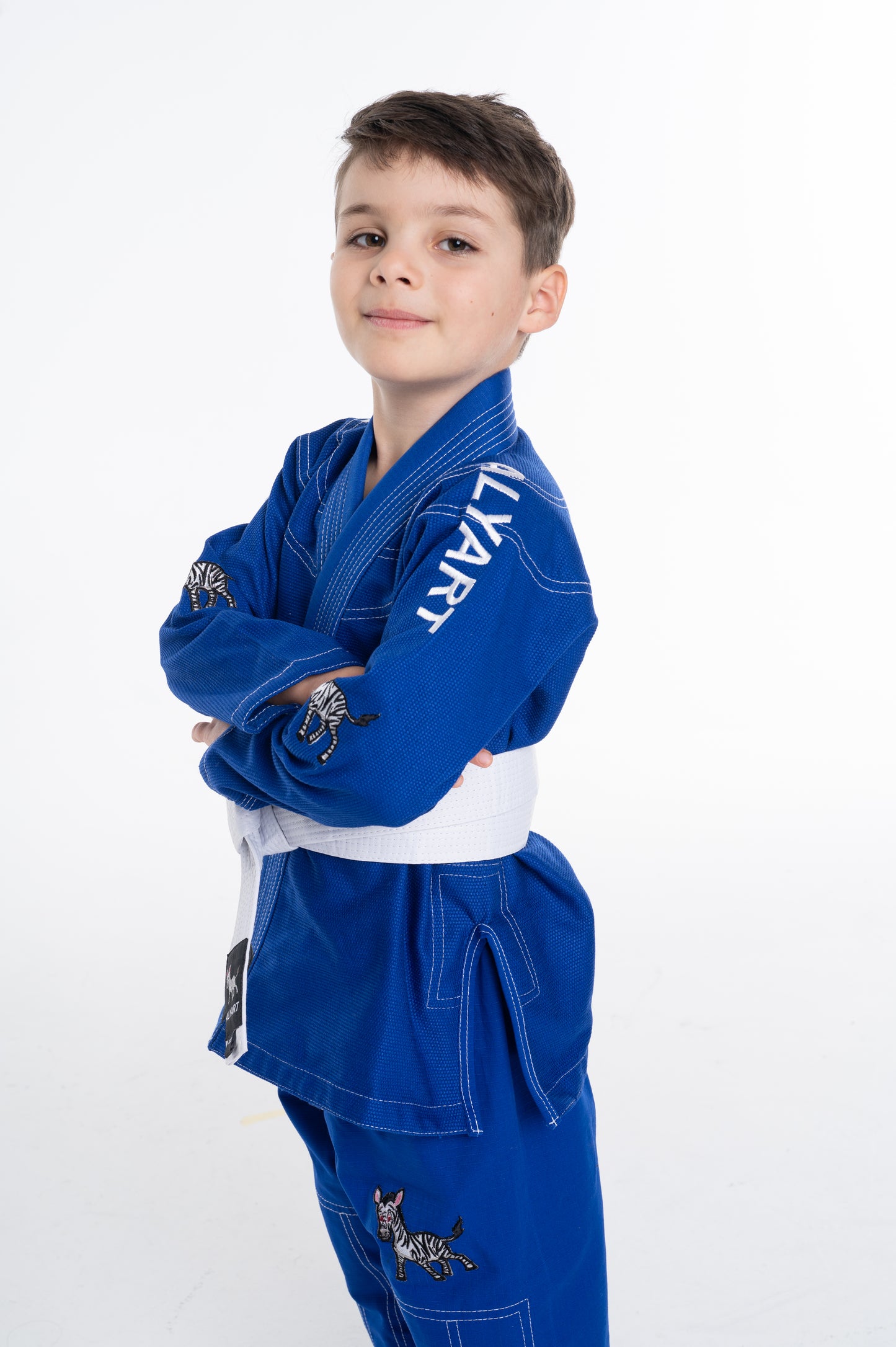 ALYART Kids Zebra Jiu Jitsu Gi