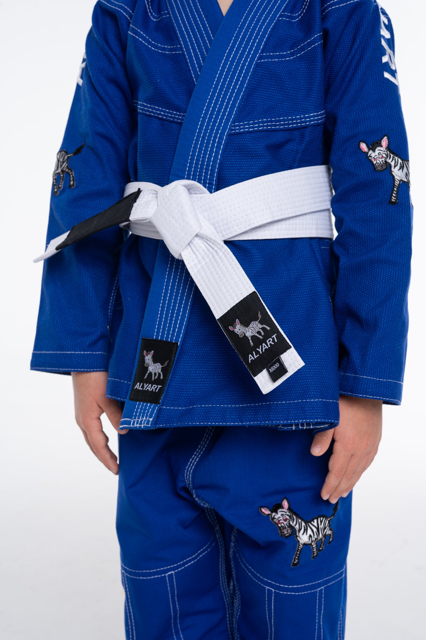 ALYART Kids Zebra Jiu Jitsu Gi