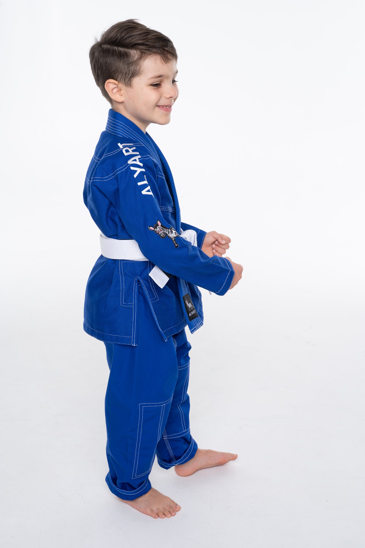 ALYART Kids Zebra Jiu Jitsu Gi