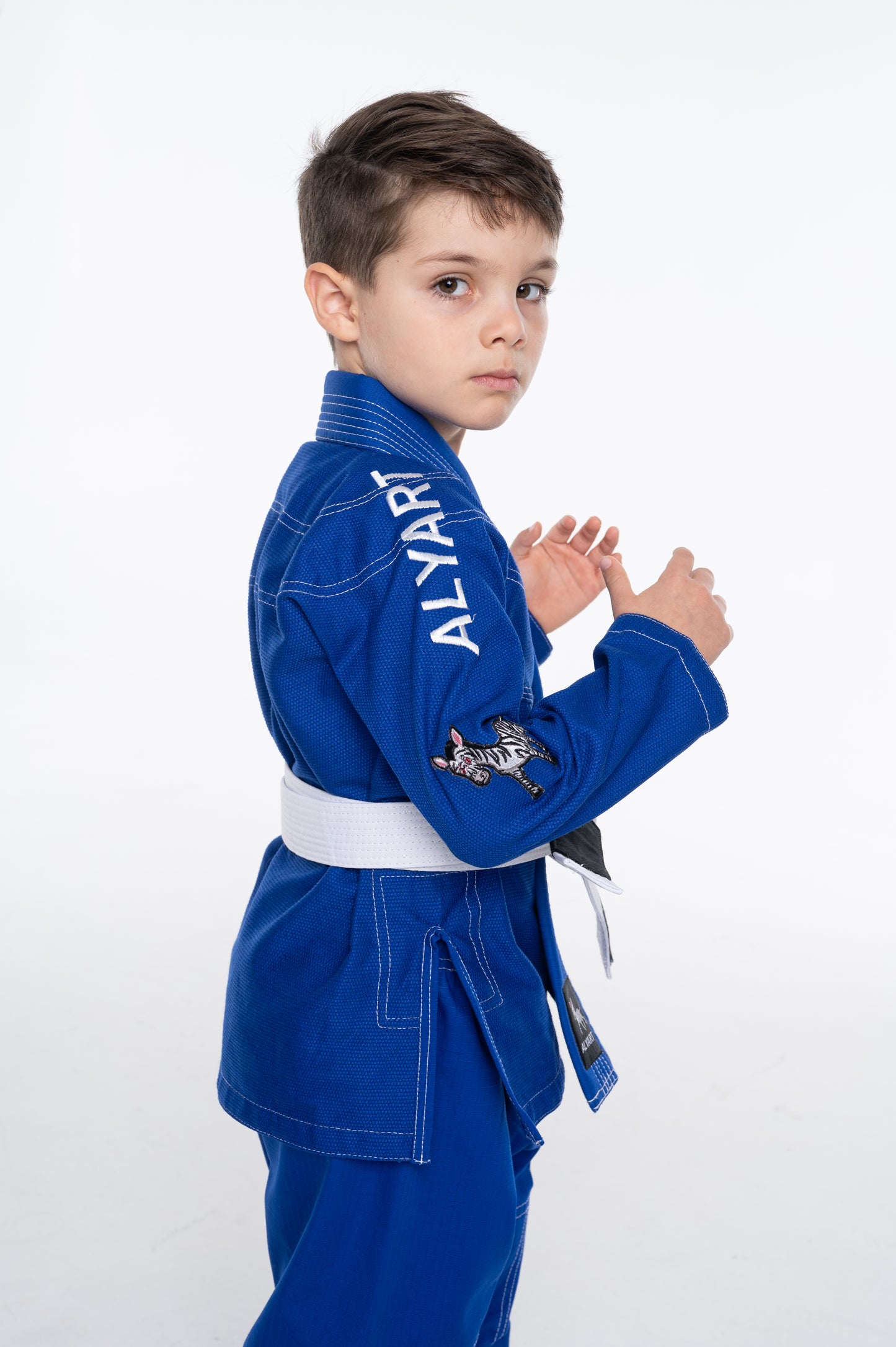 ALYART Kids Zebra Jiu Jitsu Gi