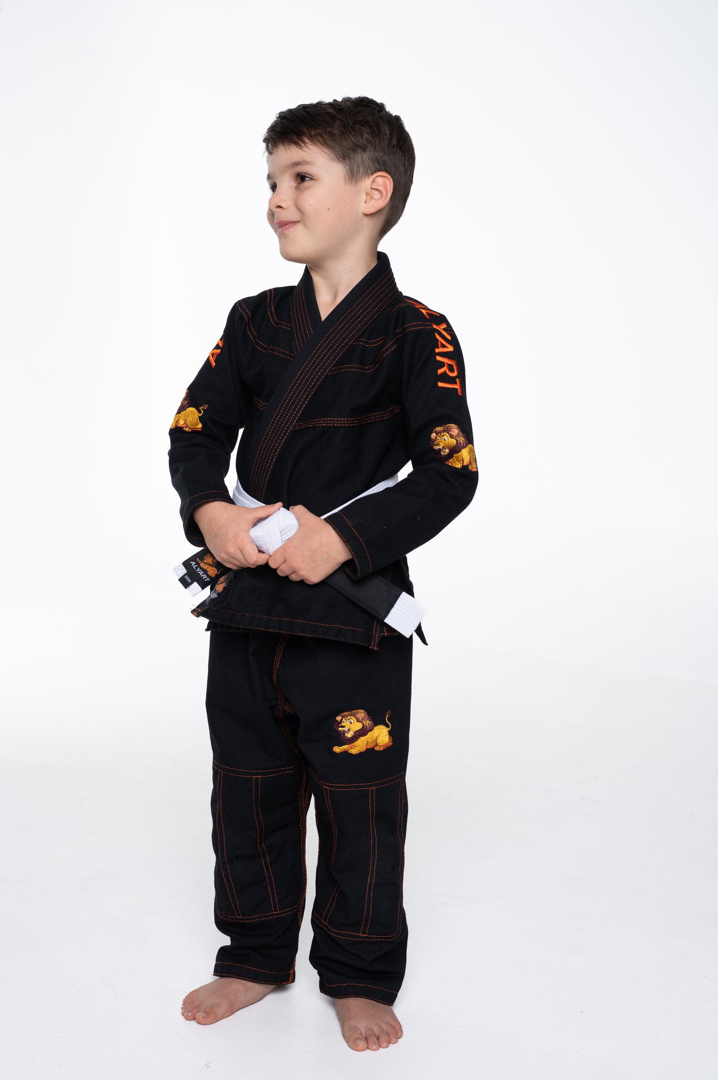 ALYART Kids Lion Jiu Jitsu Gi