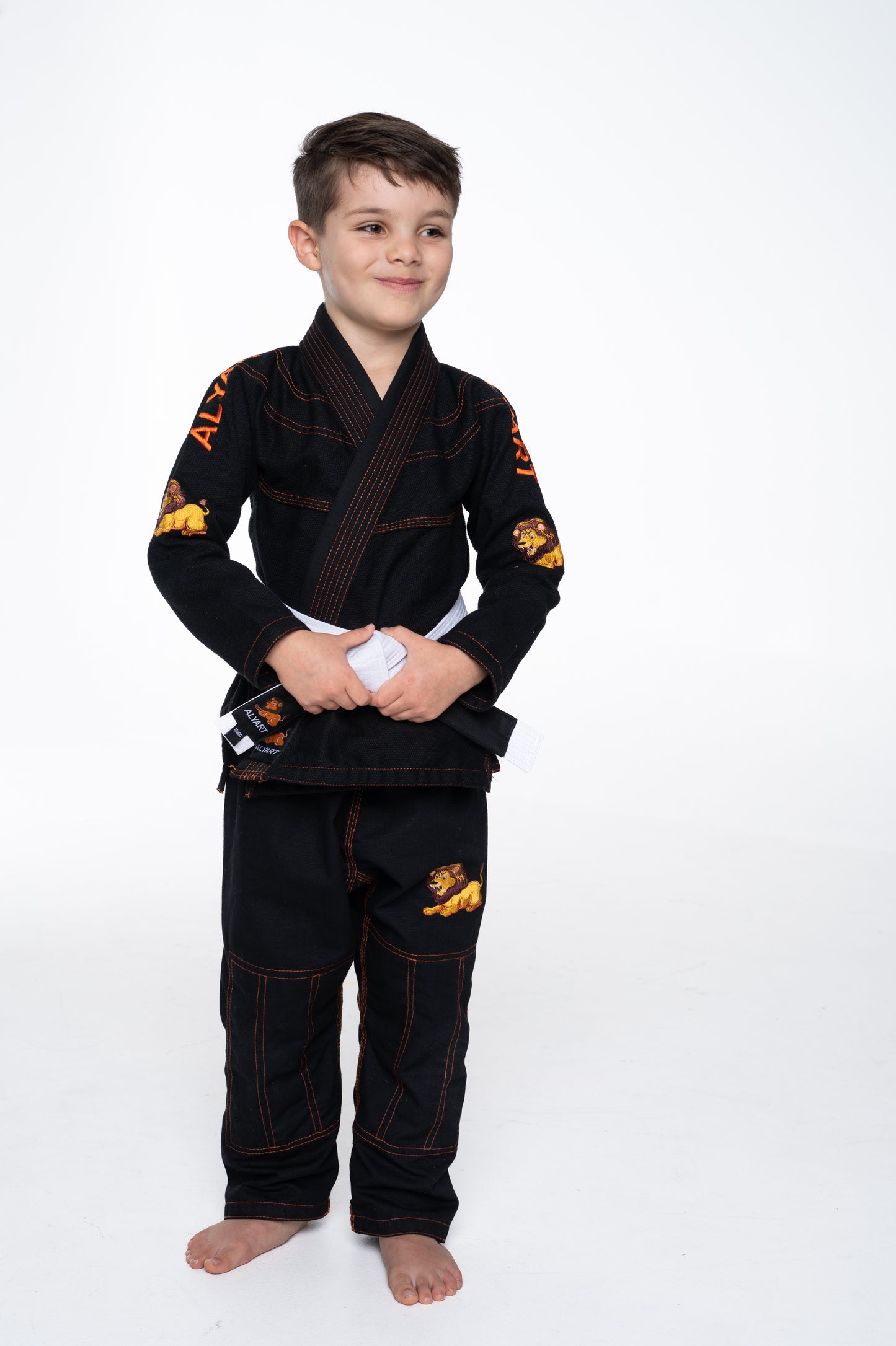 ALYART Kids Lion Jiu Jitsu Gi