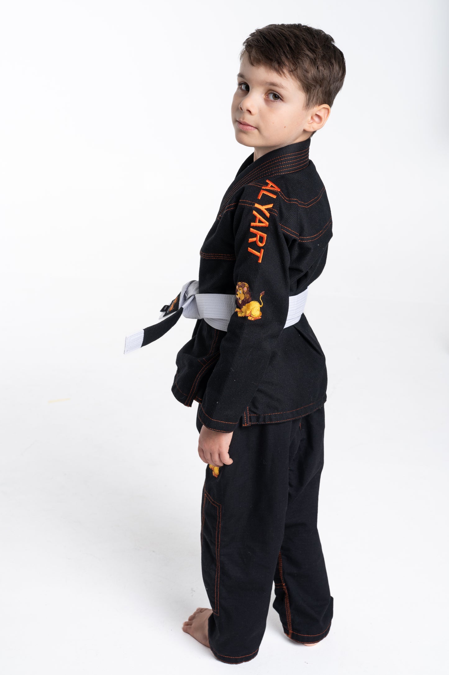 ALYART Kids Lion Jiu Jitsu Gi