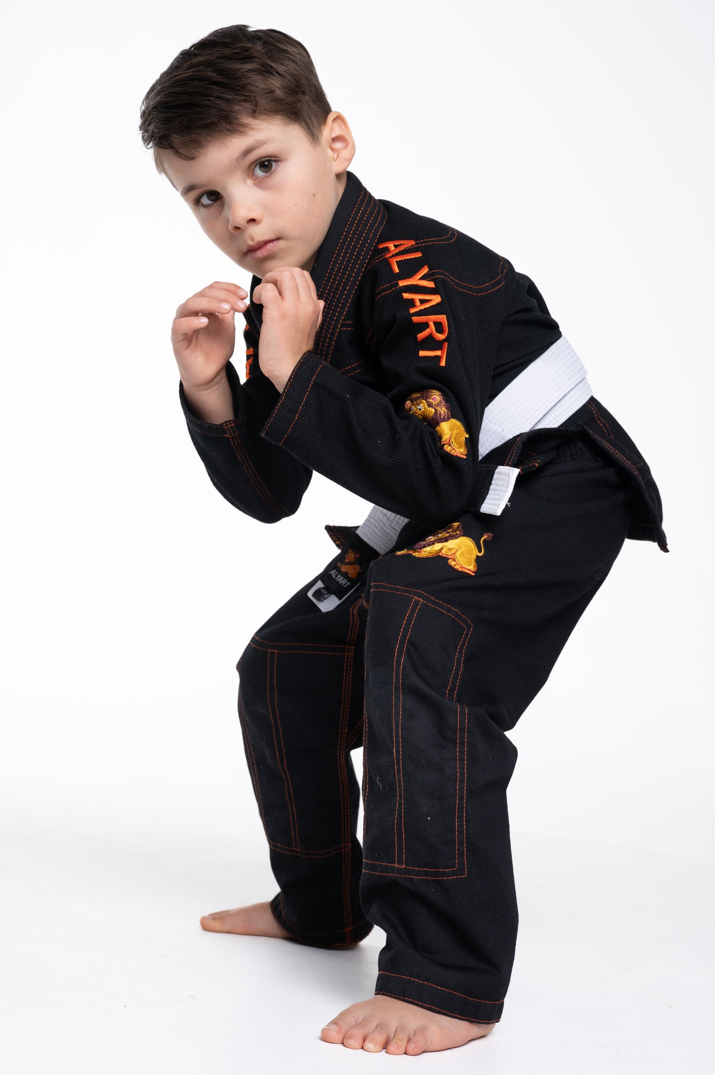 ALYART Kids Lion Jiu Jitsu Gi