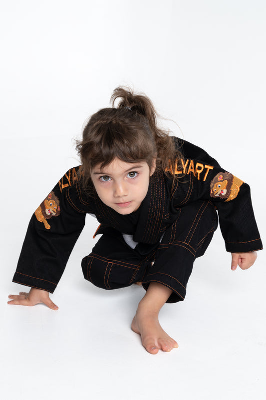 ALYART Kids Lion Jiu Jitsu Gi