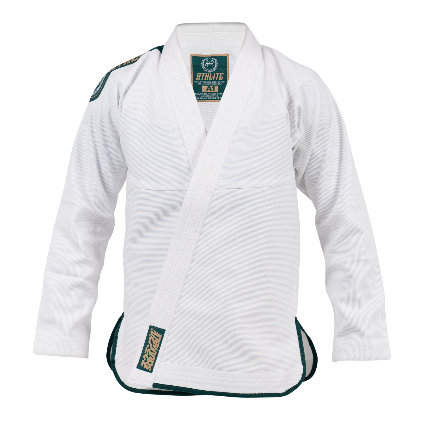 Scramble BJJ Gi Athlite V6 - Weiss