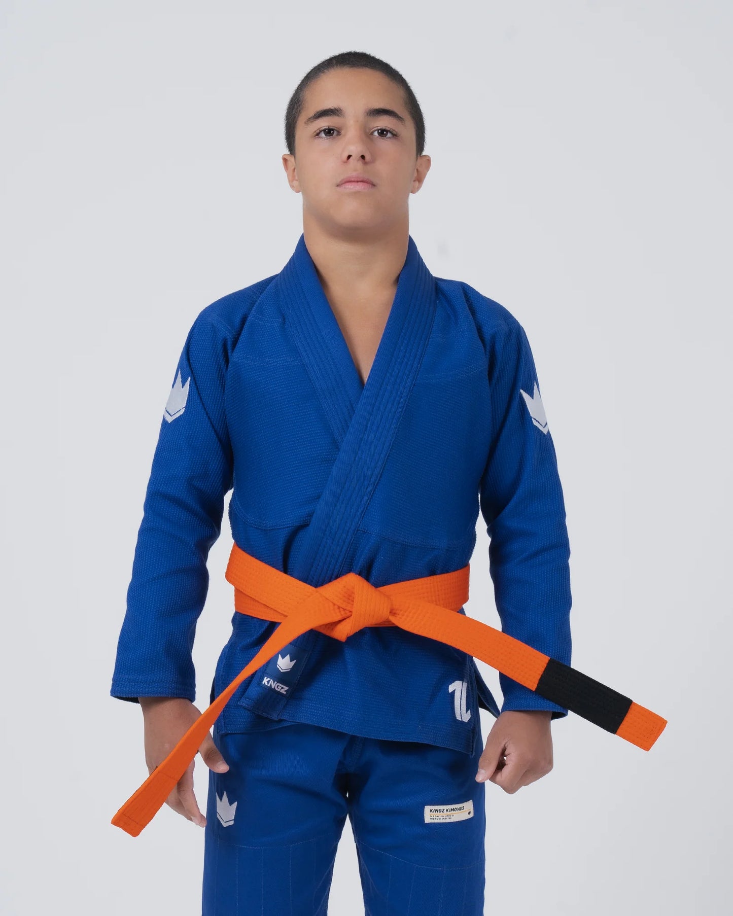 Kingz The ONE V2 Kids BJJ Gi - Blau