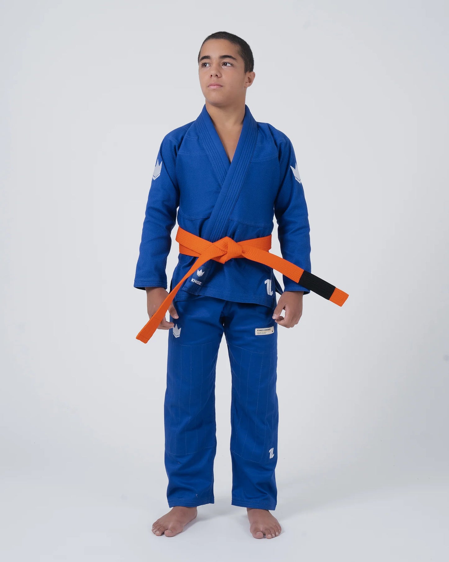 Kingz The ONE V2 Kids BJJ Gi - Blau