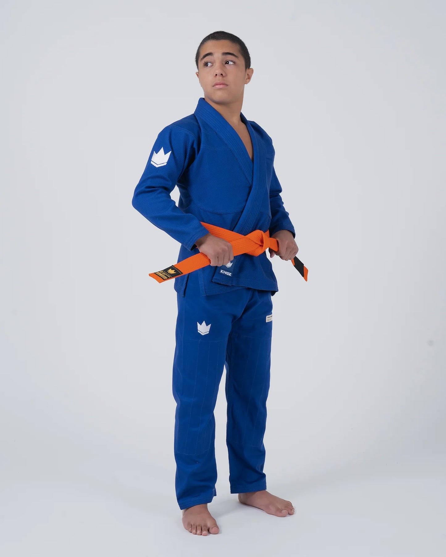 Kingz The ONE V2 Kids BJJ Gi - Blau