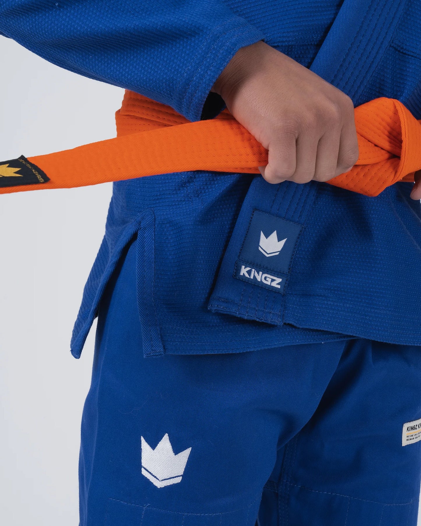 Kingz The ONE V2 Kids BJJ Gi - Blau