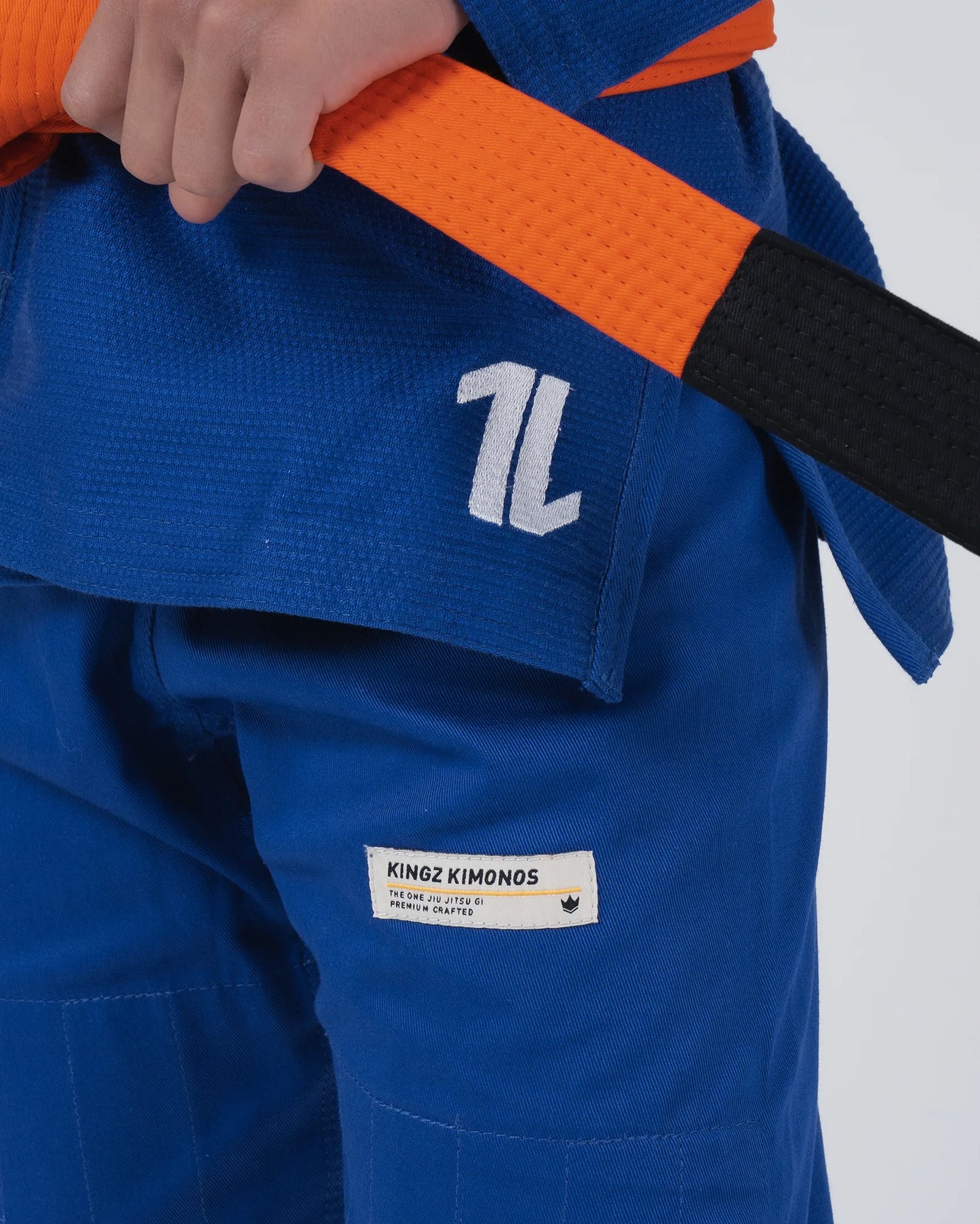 Kingz The ONE V2 Kids BJJ Gi - Blau