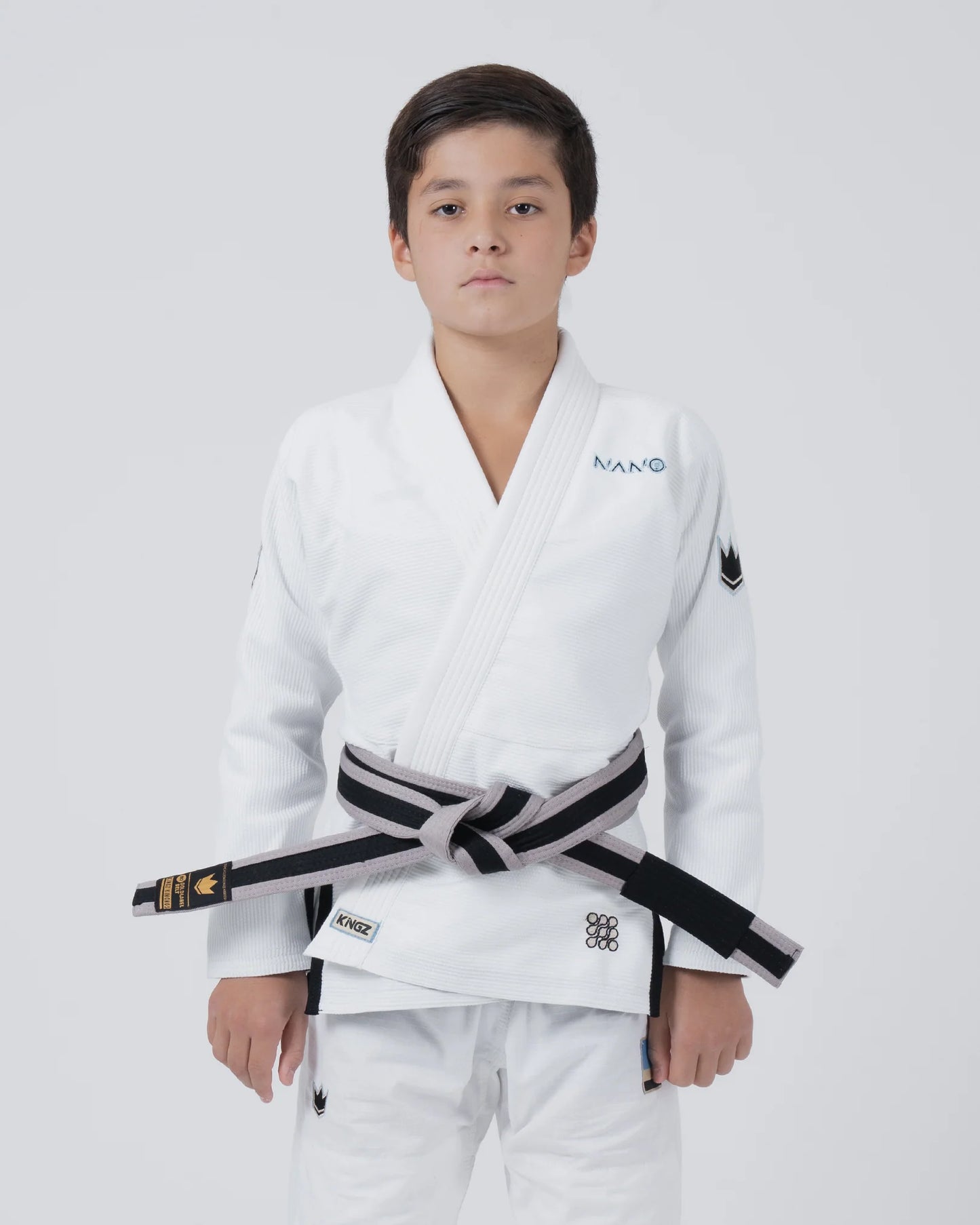 Kingz Nano 3.0 Youth Jiu Jitsu Gi - Weiss