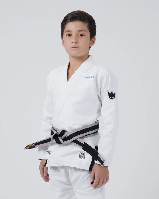Kingz Nano 3.0 Youth Jiu Jitsu Gi - Weiss