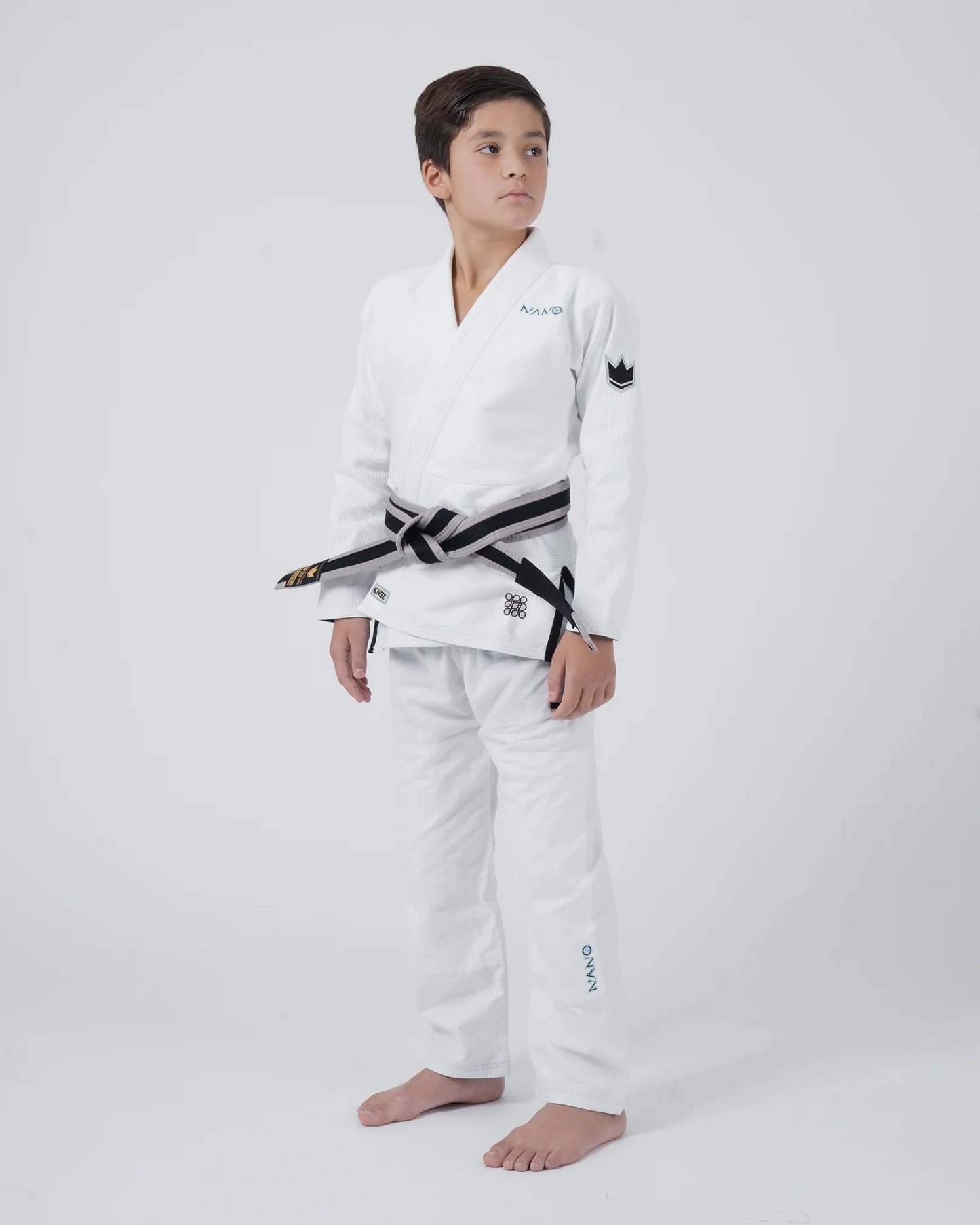 Kingz Nano 3.0 Youth Jiu Jitsu Gi - Weiss