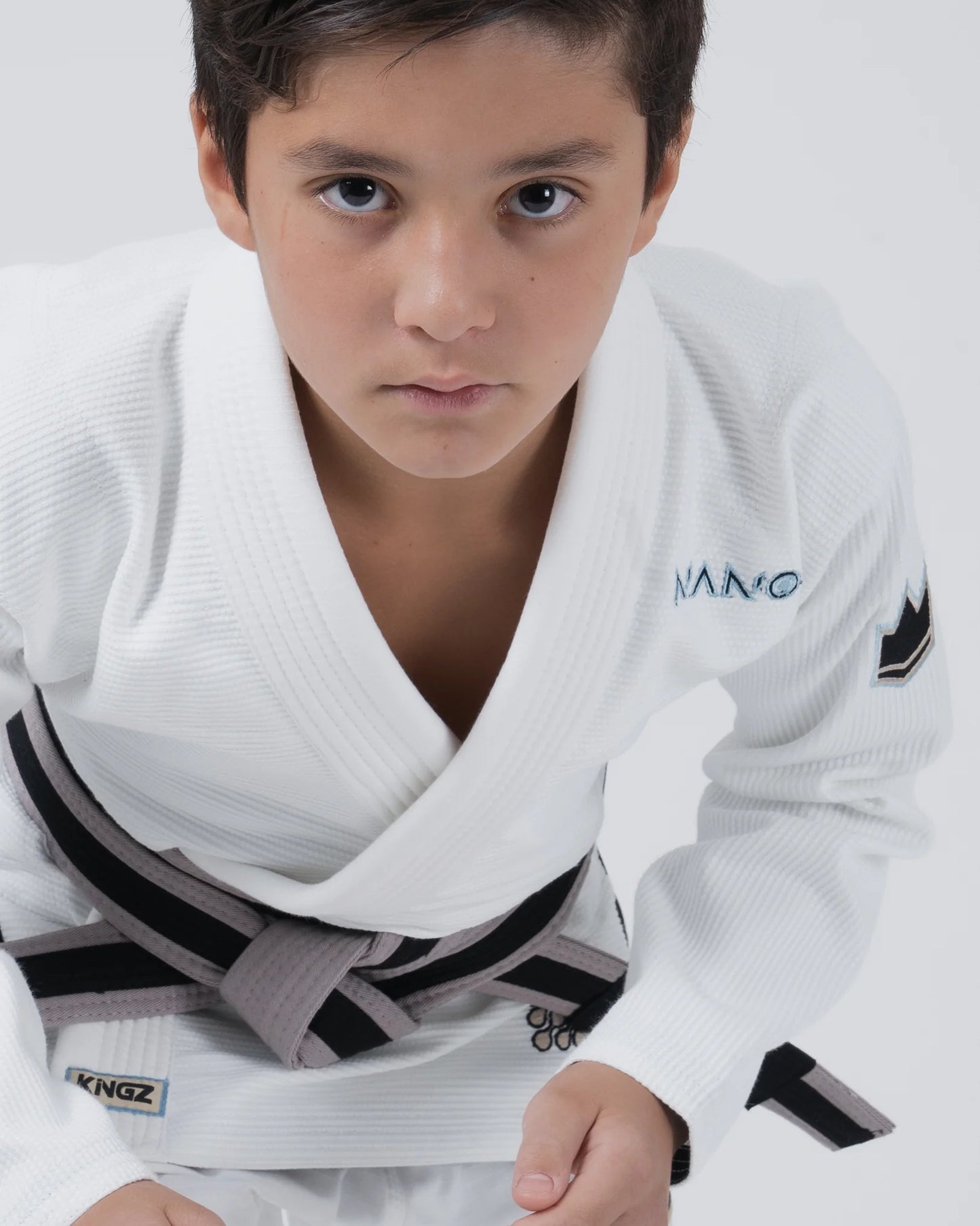 Kingz Nano 3.0 Youth Jiu Jitsu Gi - Weiss
