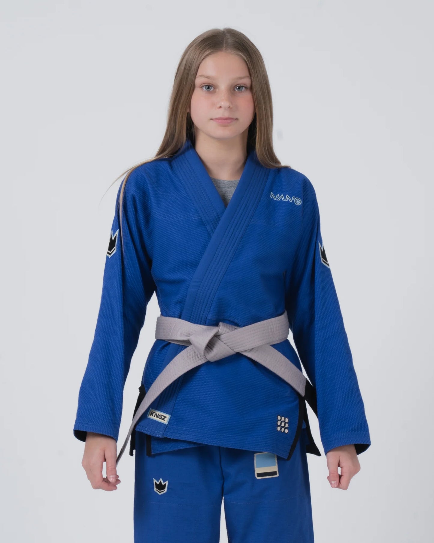 Kingz Nano 3.0 Youth Jiu Jitsu Gi - Blau