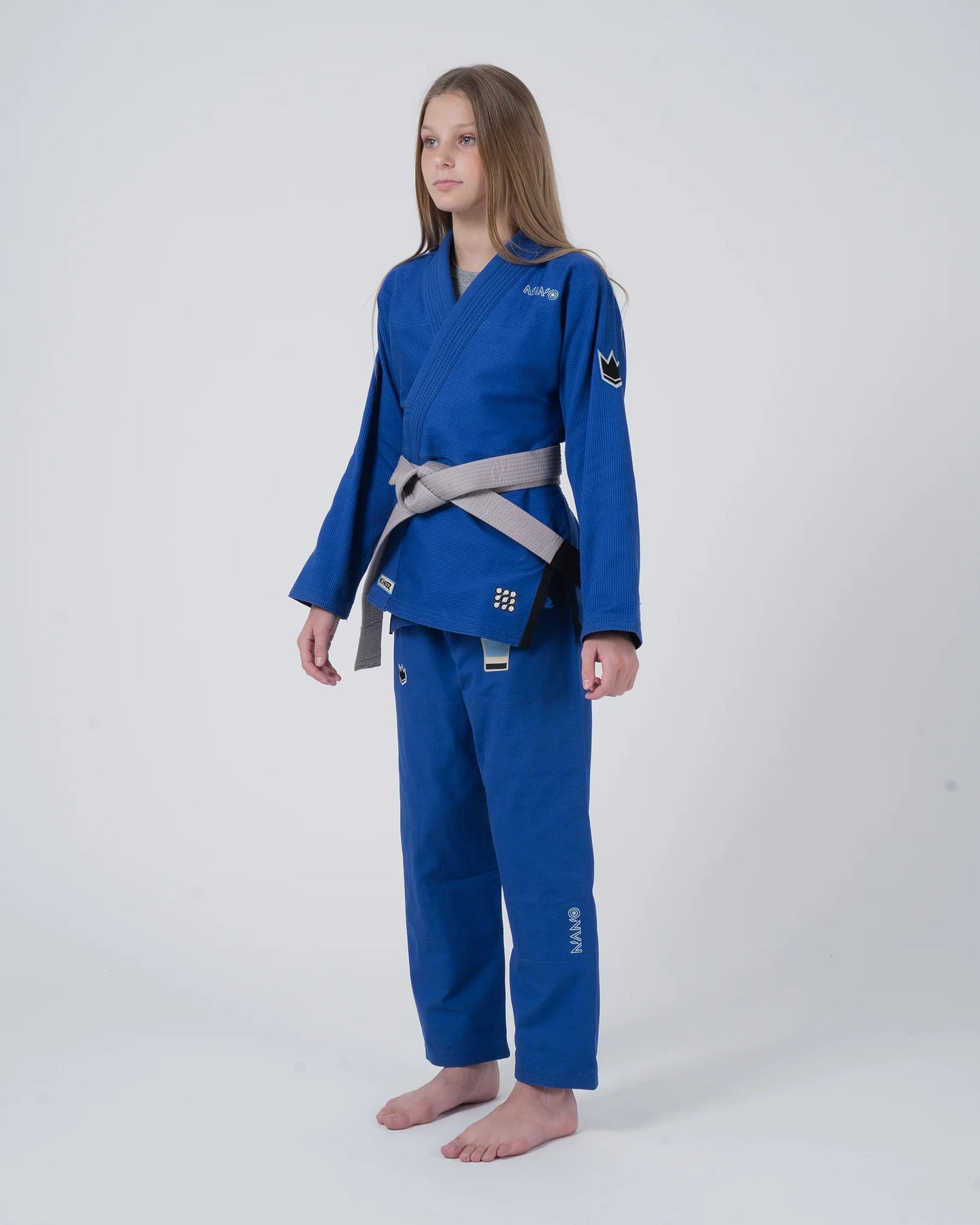 Kingz Nano 3.0 Youth Jiu Jitsu Gi - Blau