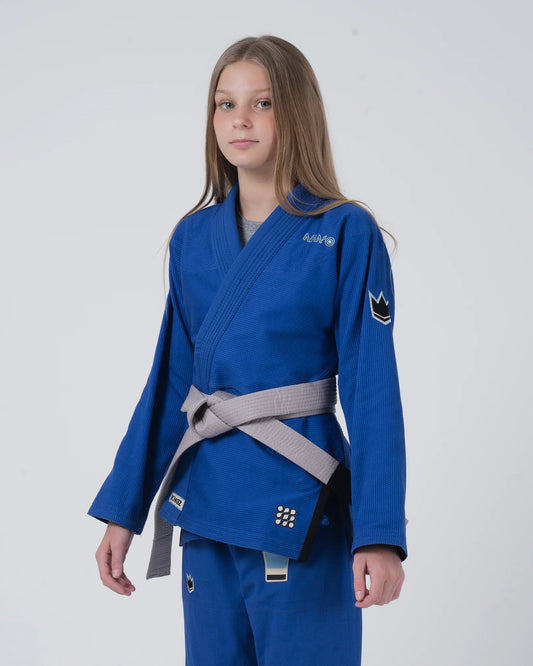 Kingz Nano 3.0 Youth Jiu Jitsu Gi - Blau