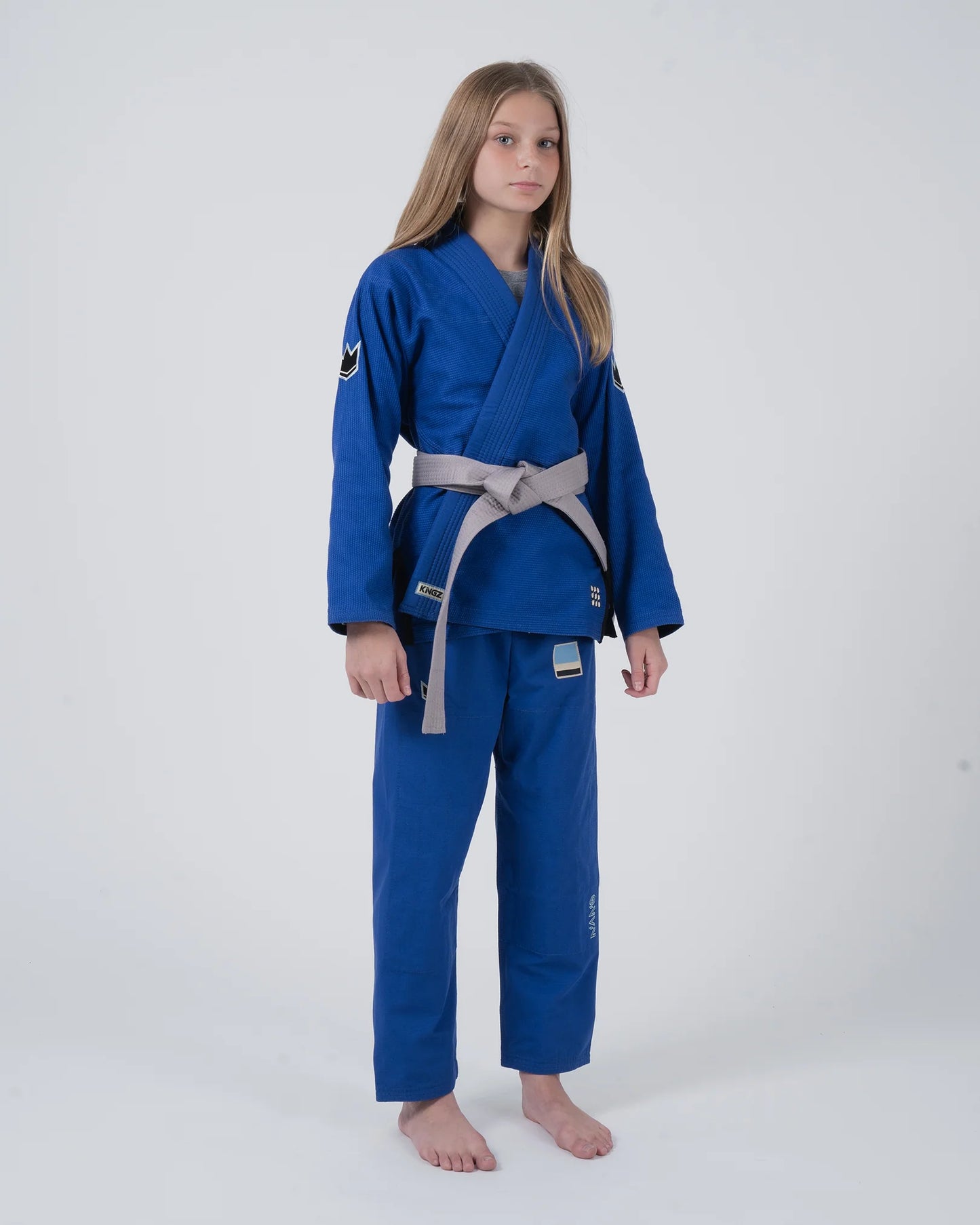 Kingz Nano 3.0 Youth Jiu Jitsu Gi - Blau