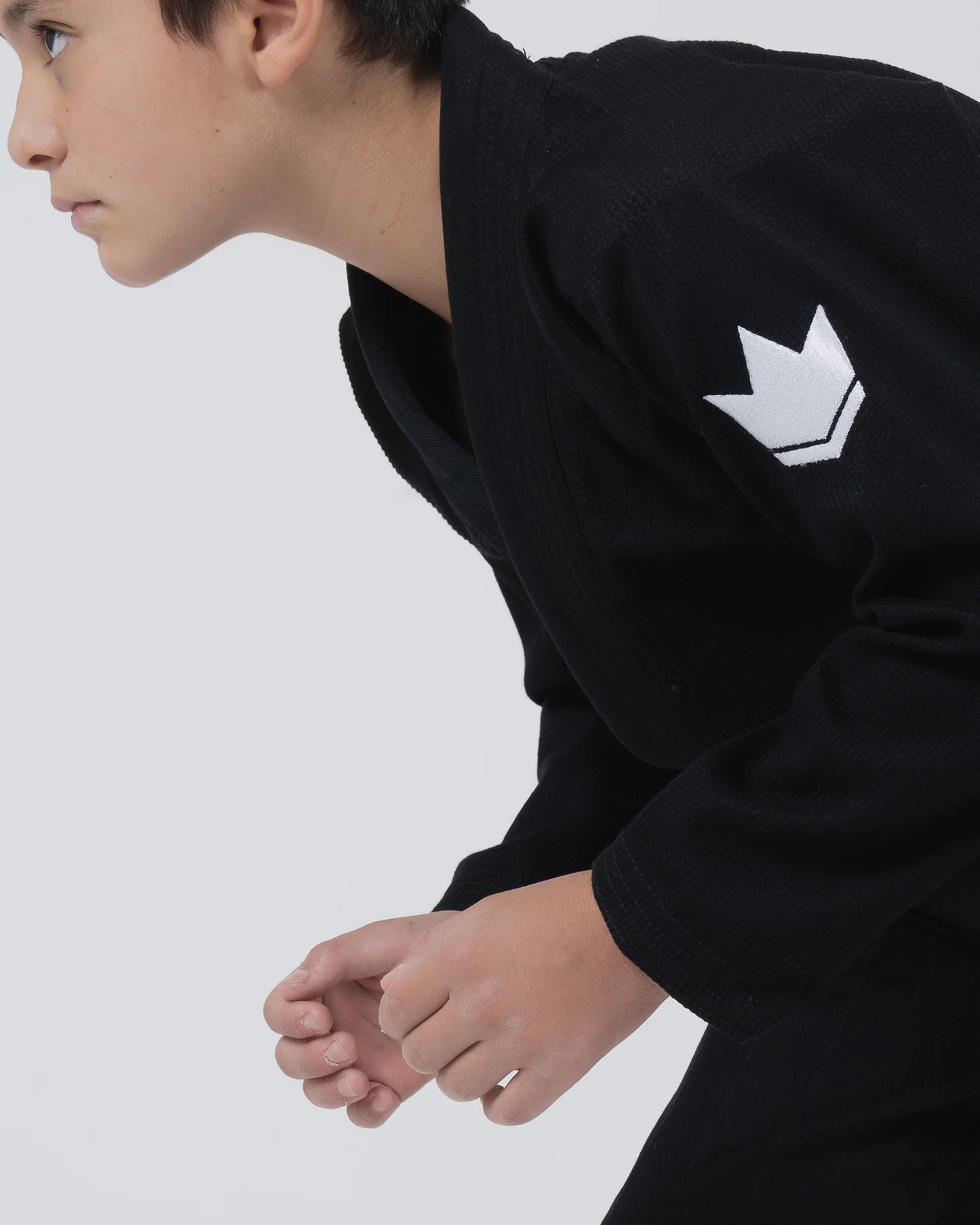 Kingz The ONE V2 Kids BJJ Gi - Schwarz