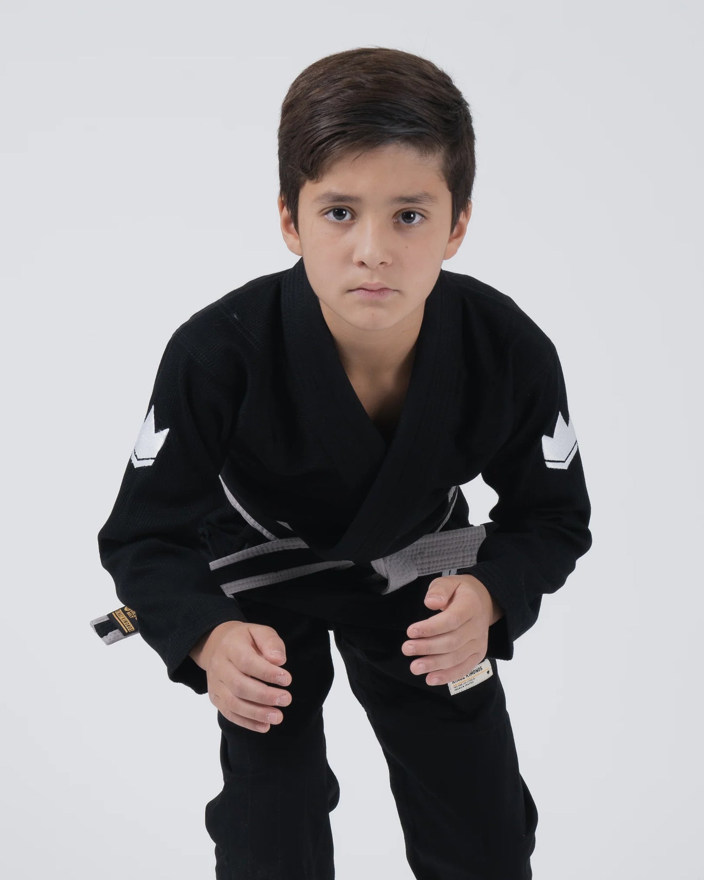 Kingz The ONE V2 Kids BJJ Gi - Schwarz