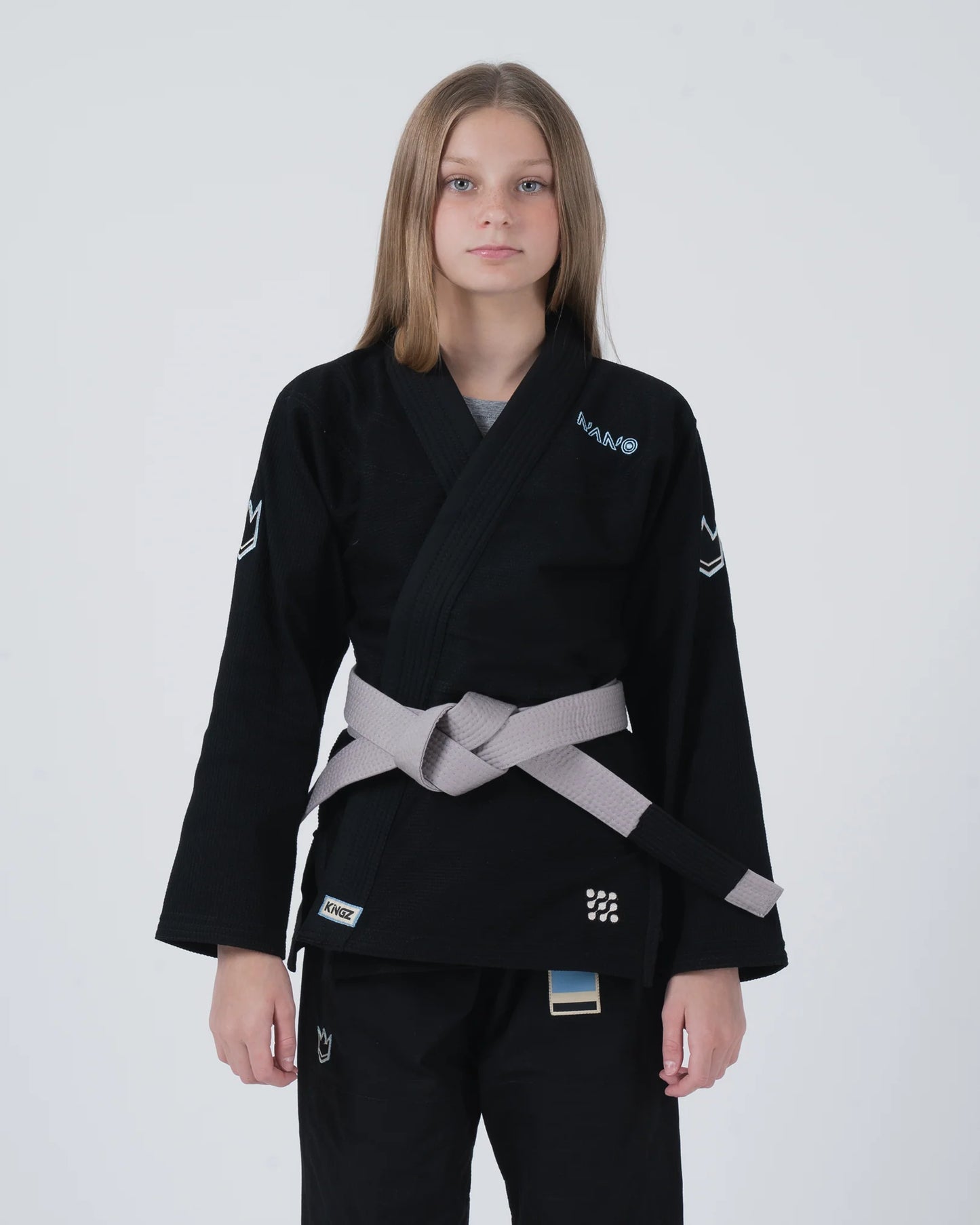 Kingz Nano 3.0 Youth Jiu Jitsu Gi - Schwarz