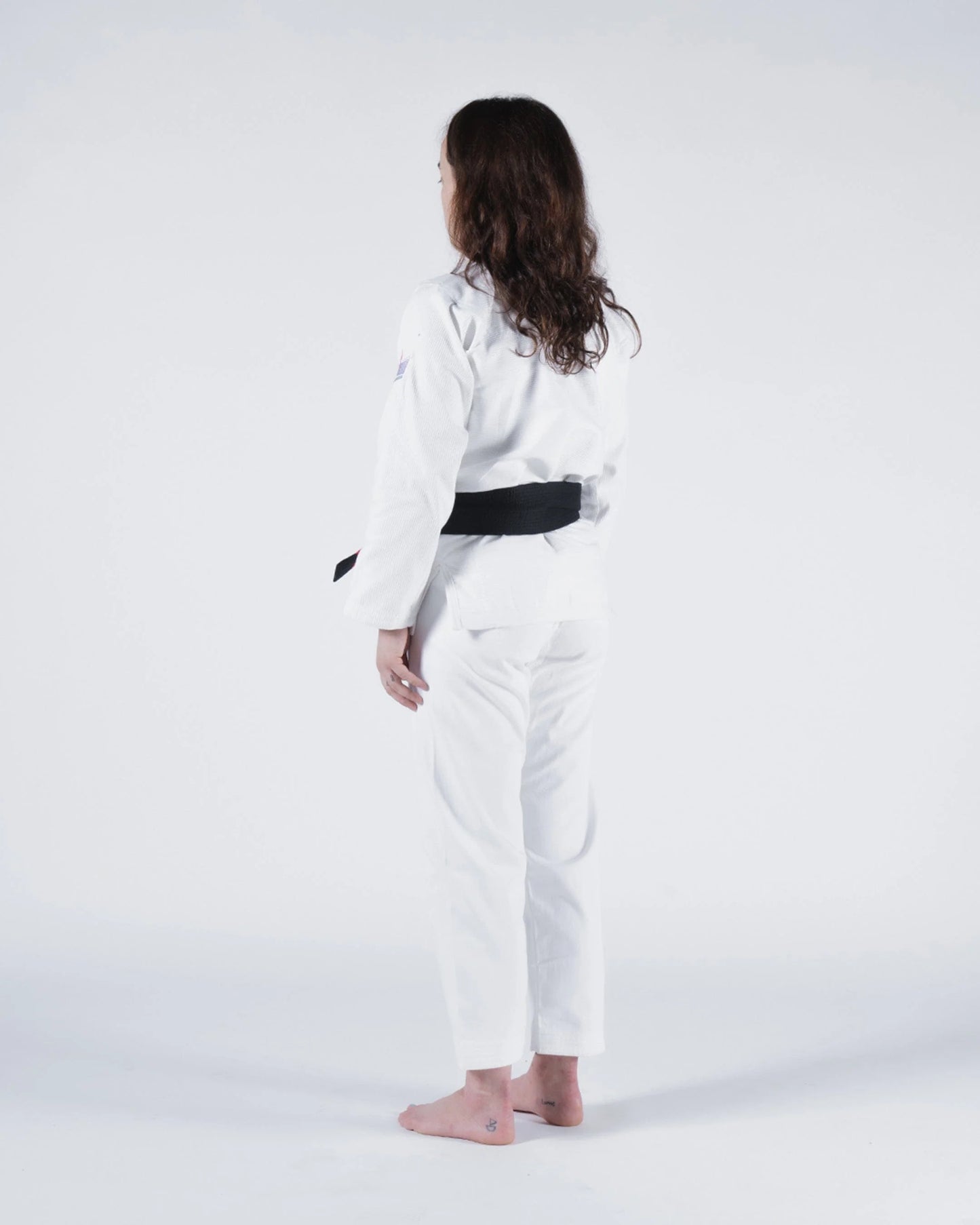 Gi Jiu Jitsu pour femmes Kingz Empowered - Blanc