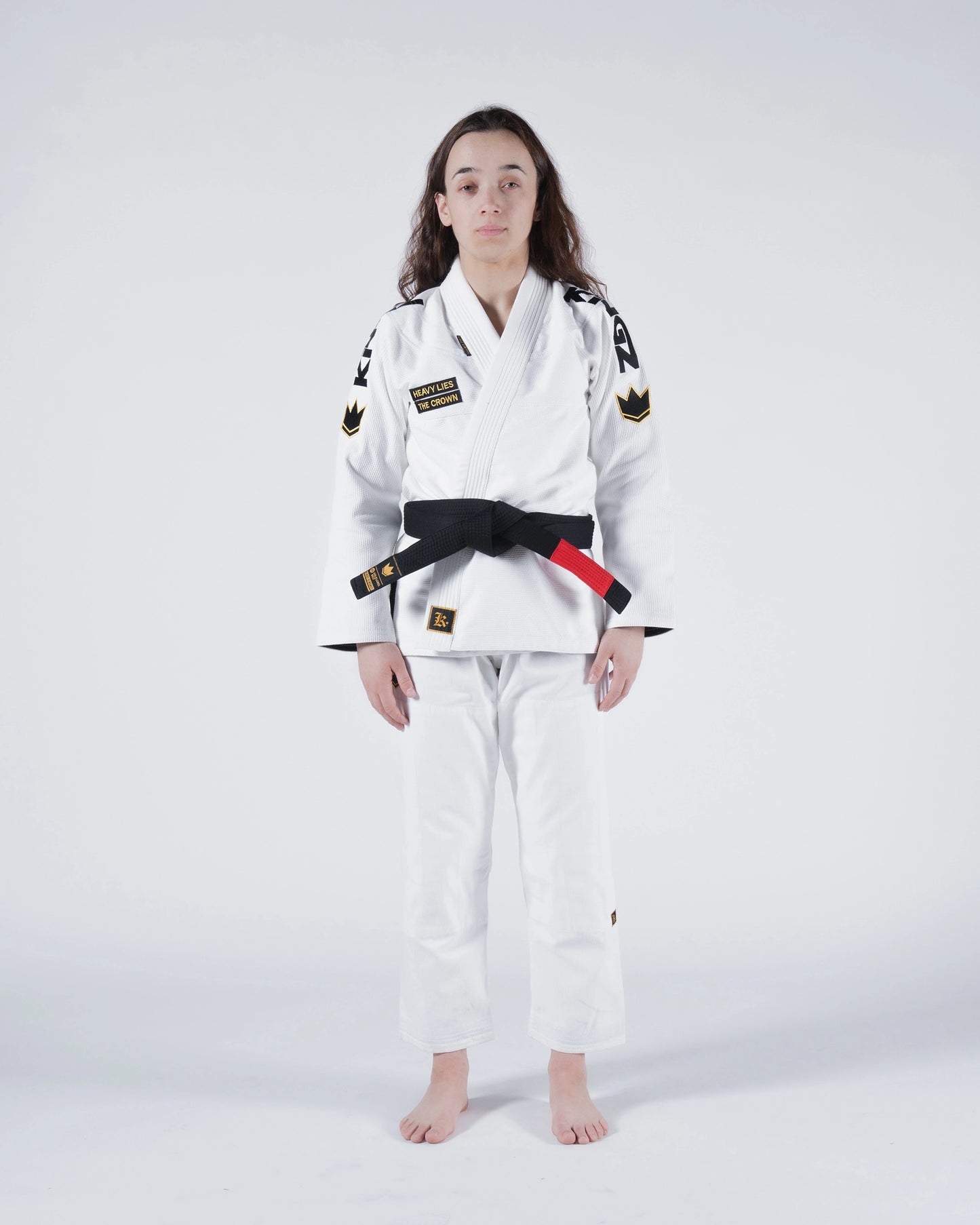 KINGZ Comp 450 V6 Frauen Gi - Weiss - FIGHTWEAR