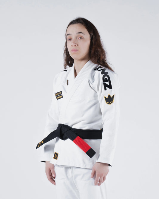 KINGZ Comp 450 V6 Frauen Gi - Weiss - FIGHTWEAR