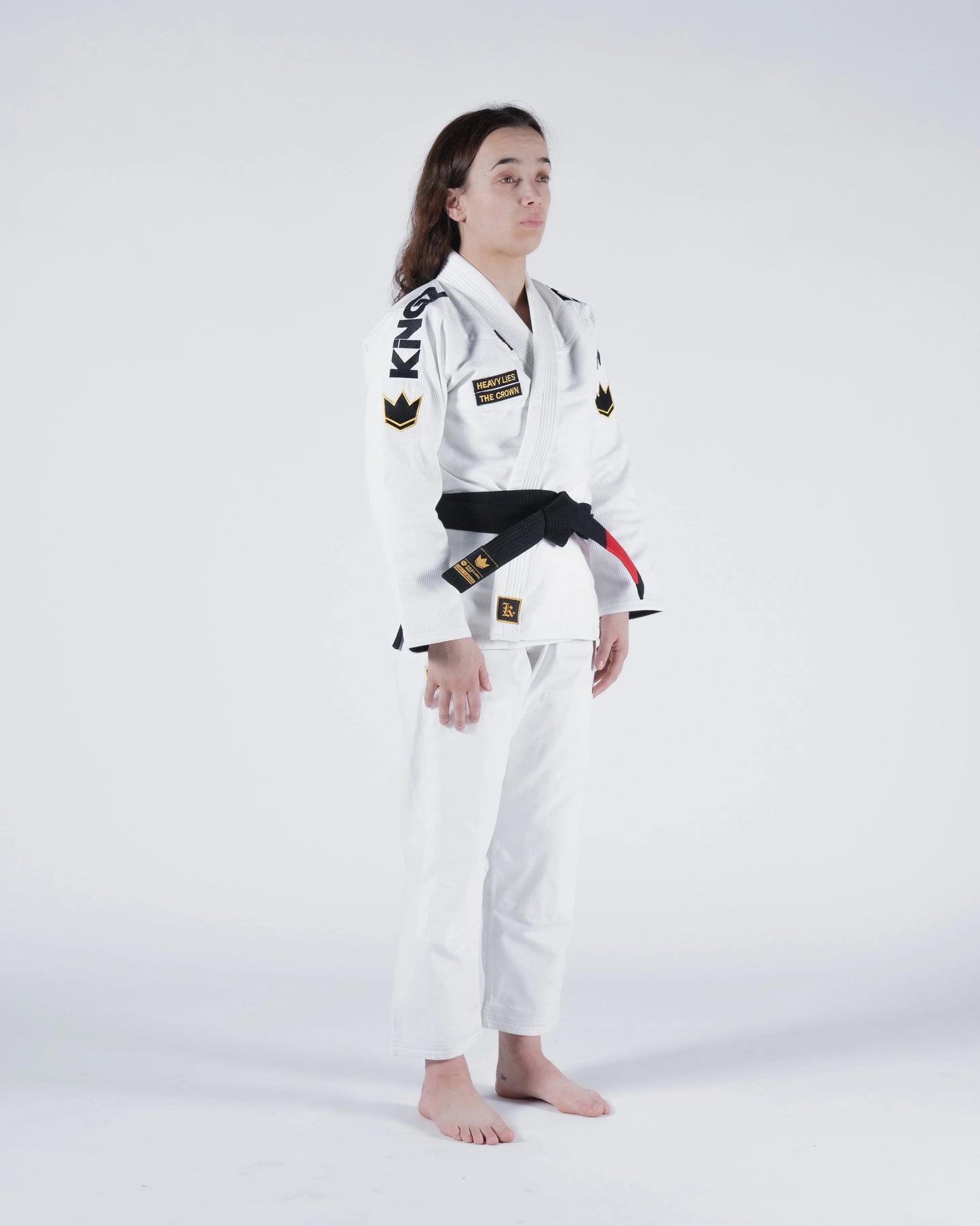 KINGZ Comp 450 V6 Frauen Gi - Weiss - FIGHTWEAR
