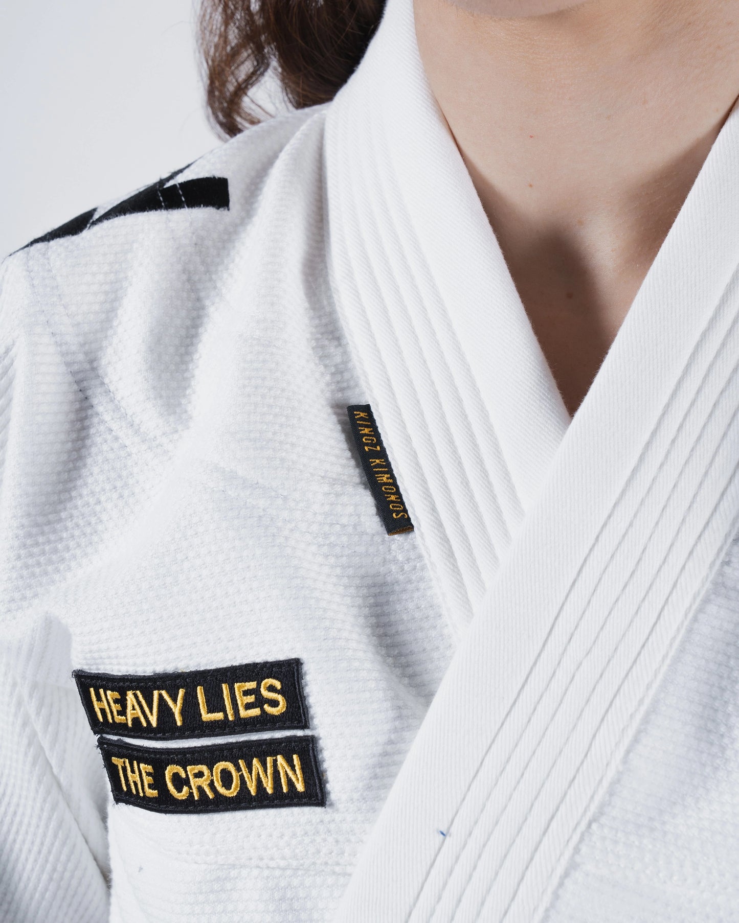 KINGZ Comp 450 V6 Frauen Gi - Weiss - FIGHTWEAR