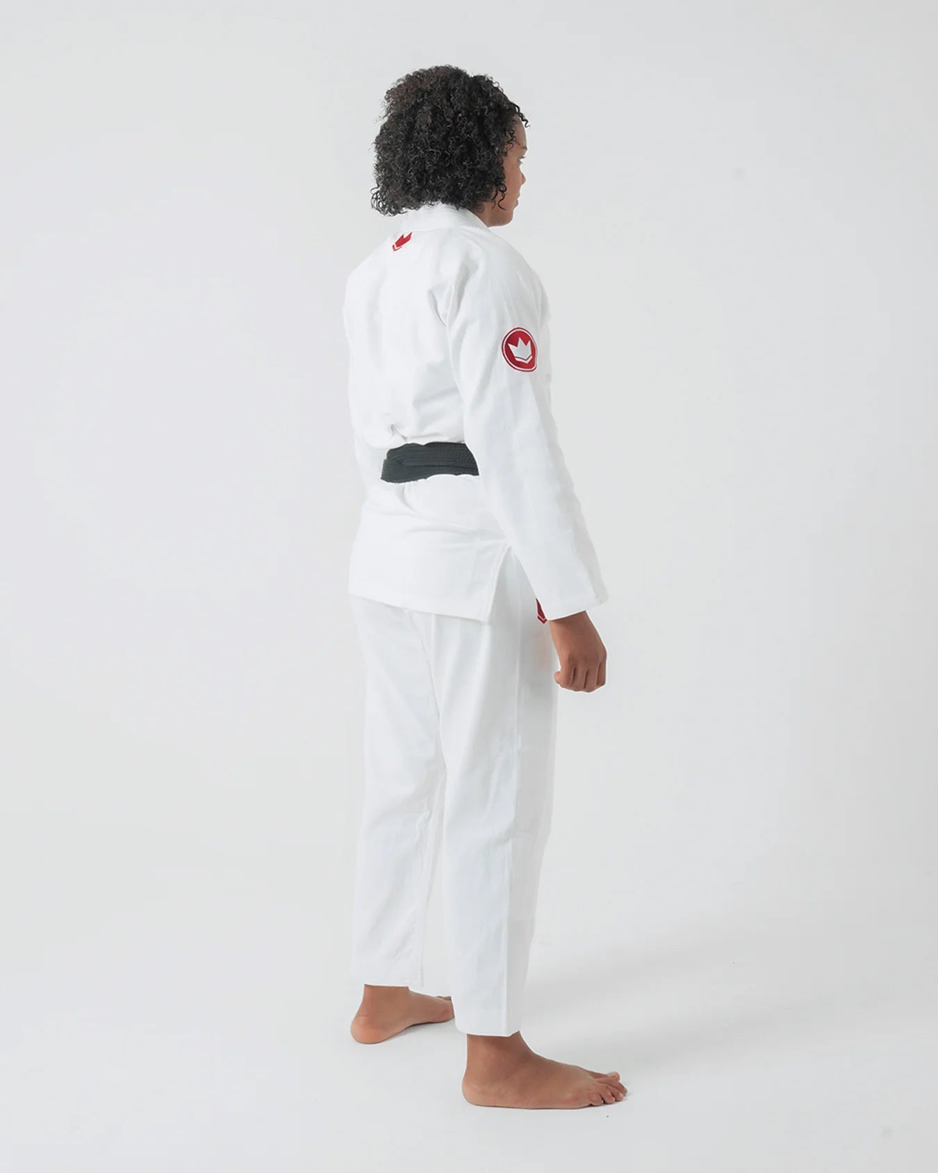 Kingz Classic 3.0 Womens Jiu Jitsu Gi - Weiss - FIGHTWEAR
