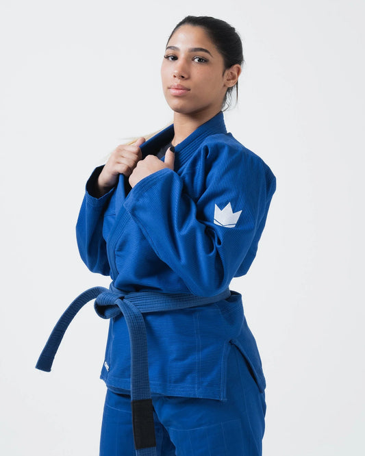 KINGZ Kore V2 Women's Jiu Jitsu Gi - Blau - FIGHTWEAR