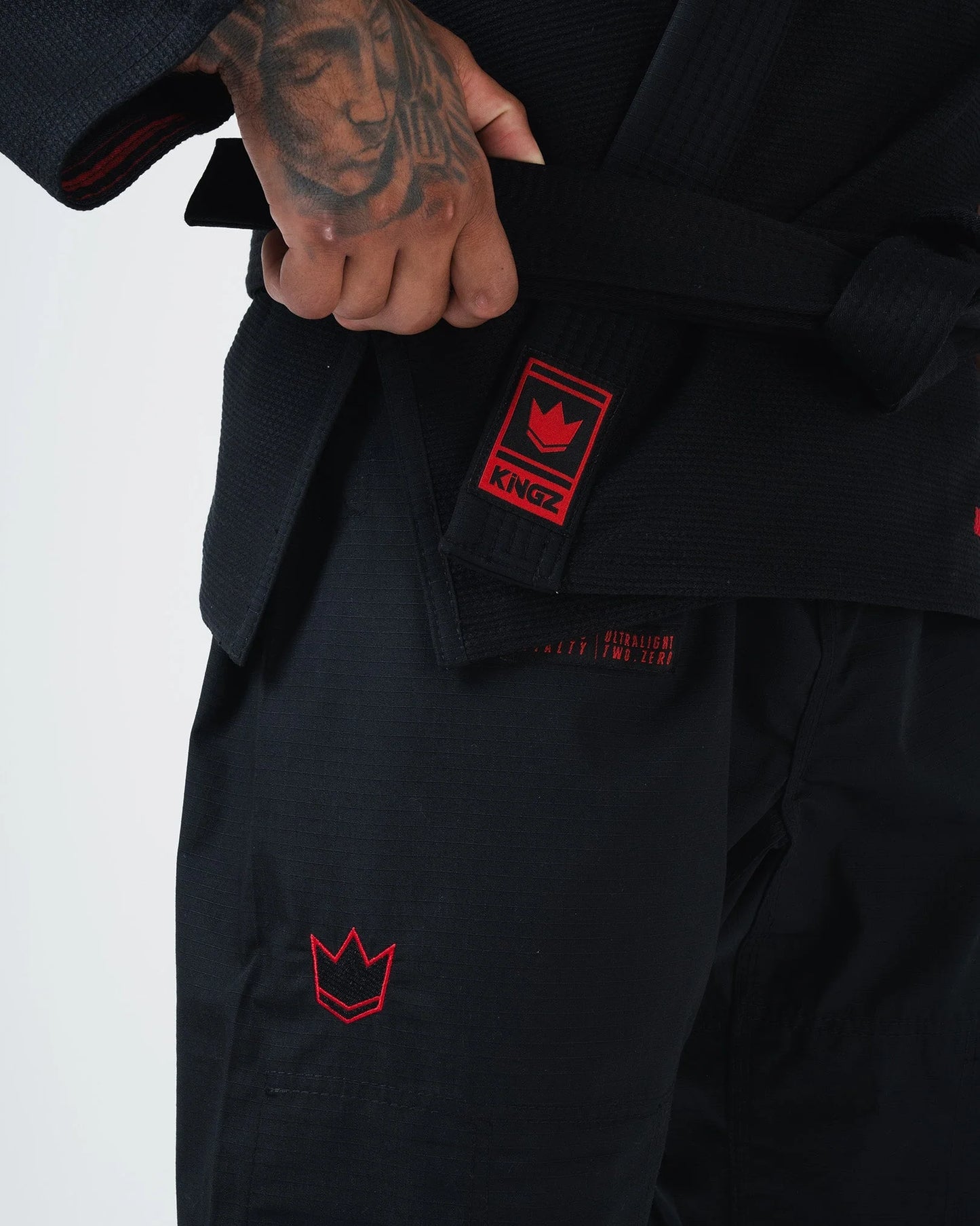 Kingz Ultralight 2.0 Jiu Jitsu Gi - Schwarz