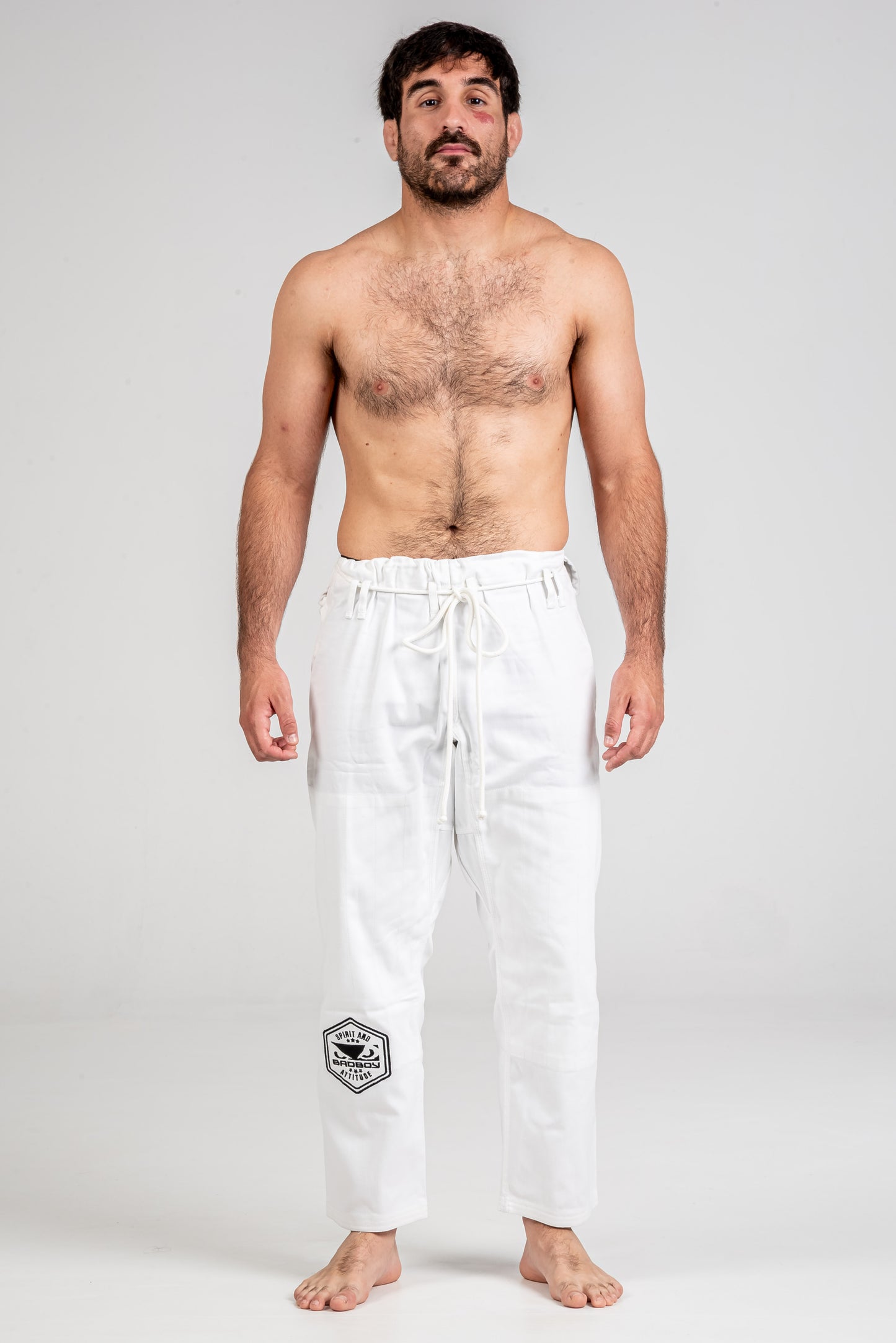 Bad Boy Foundation BJJ Gi - Weiss