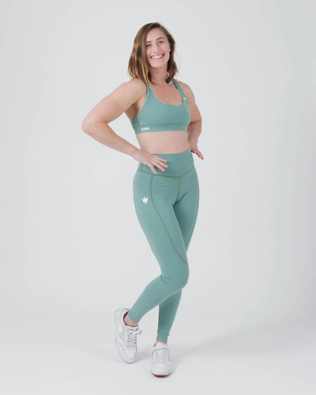 Kingz Kore Women's Grappling Spats - Grün