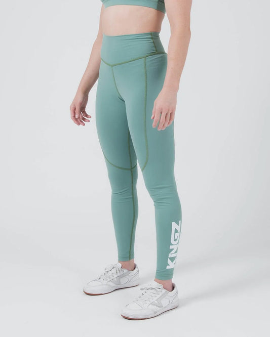 Kingz Kore Women's Grappling Spats - Grün