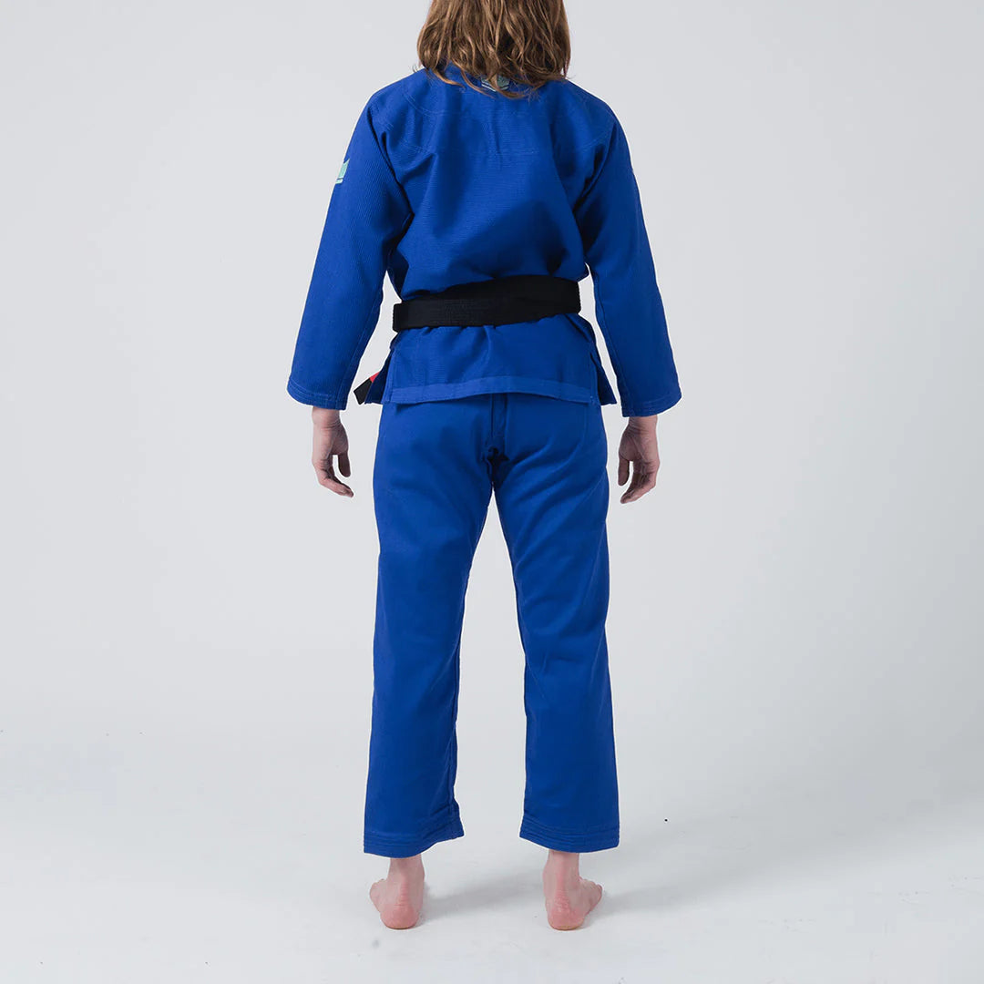 Kingz The ONE Women's Jiu Jitsu Gi - Sage Mint Edition - Blau