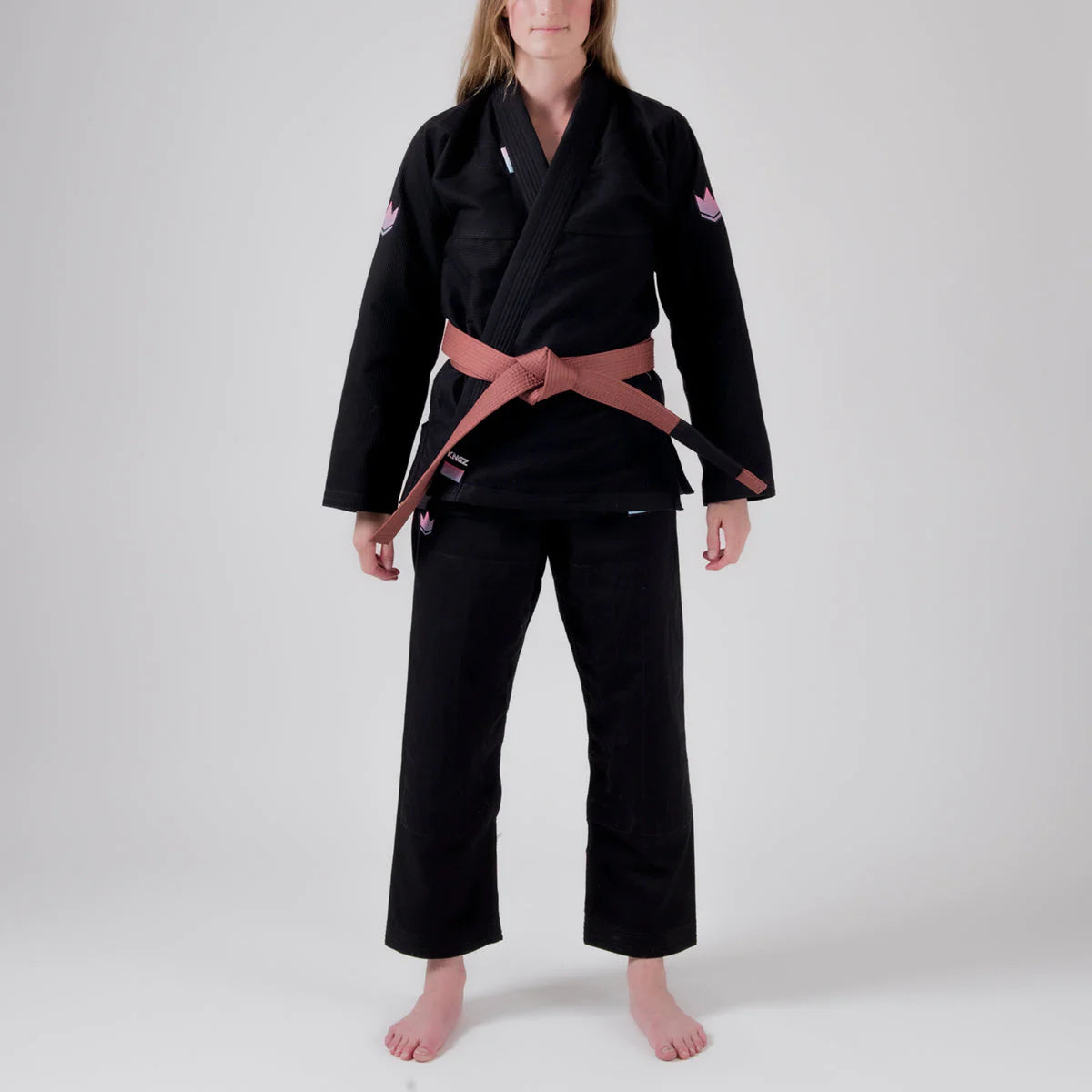 Kingz Empowered Women's Jiu Jitsu Gi - Schwarz