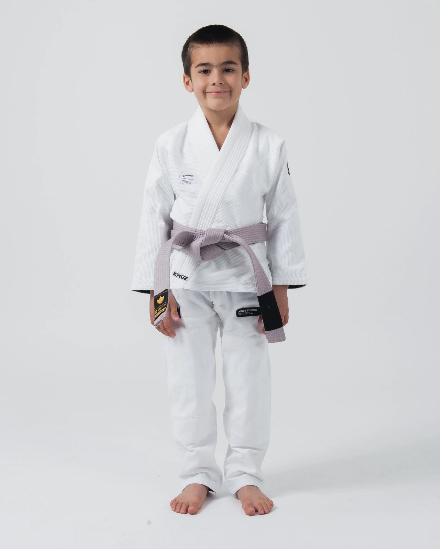 Kingz Kore V2 Youth Jiu Jitsu Gi - Weiss - 2024 Edition