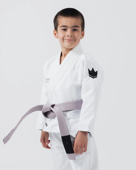 Kingz Kore V2 Youth Jiu Jitsu Gi - Weiss