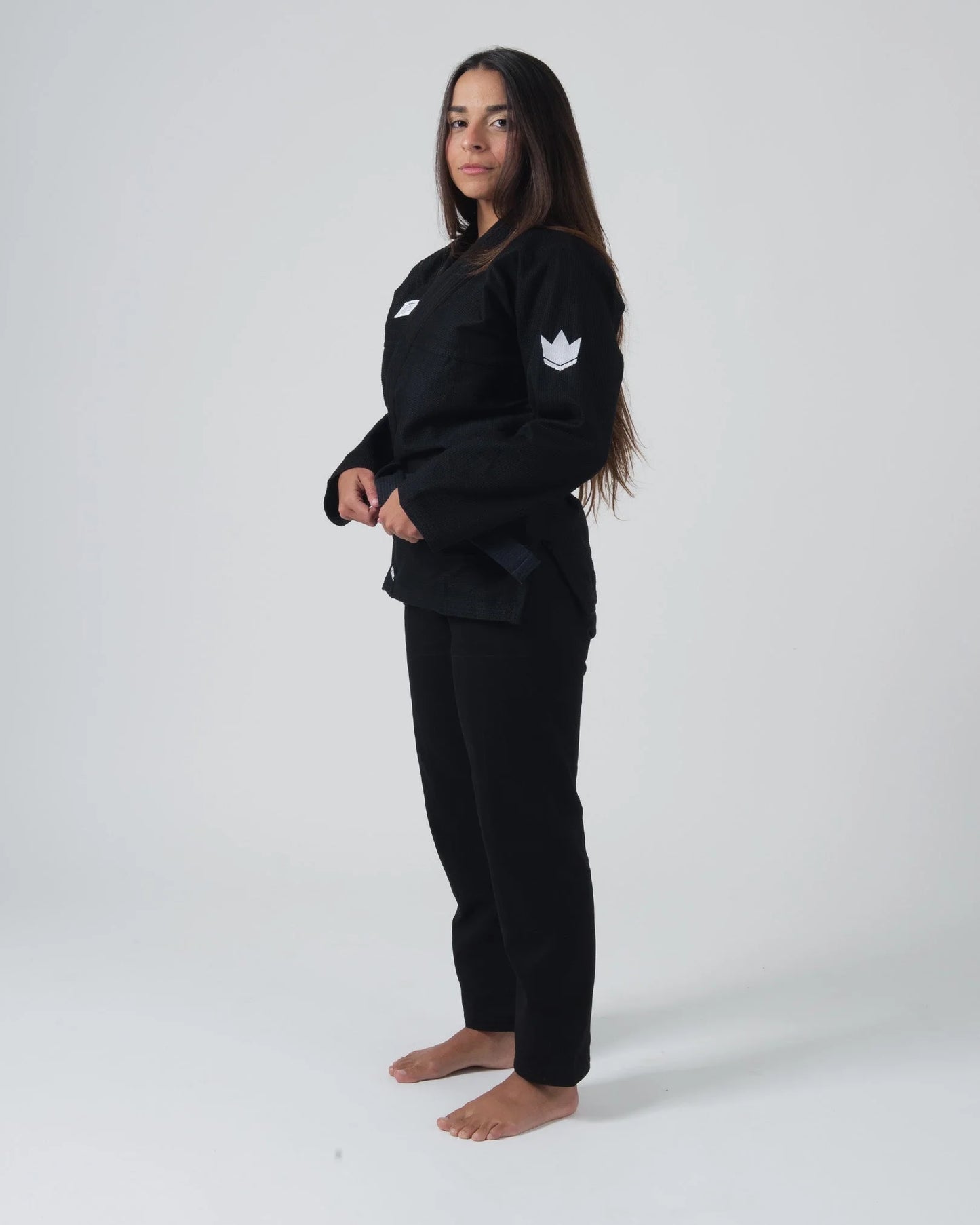 KINGZ Kore V2 Women's Jiu Jitsu Gi - Schwarz - 2024 Edition
