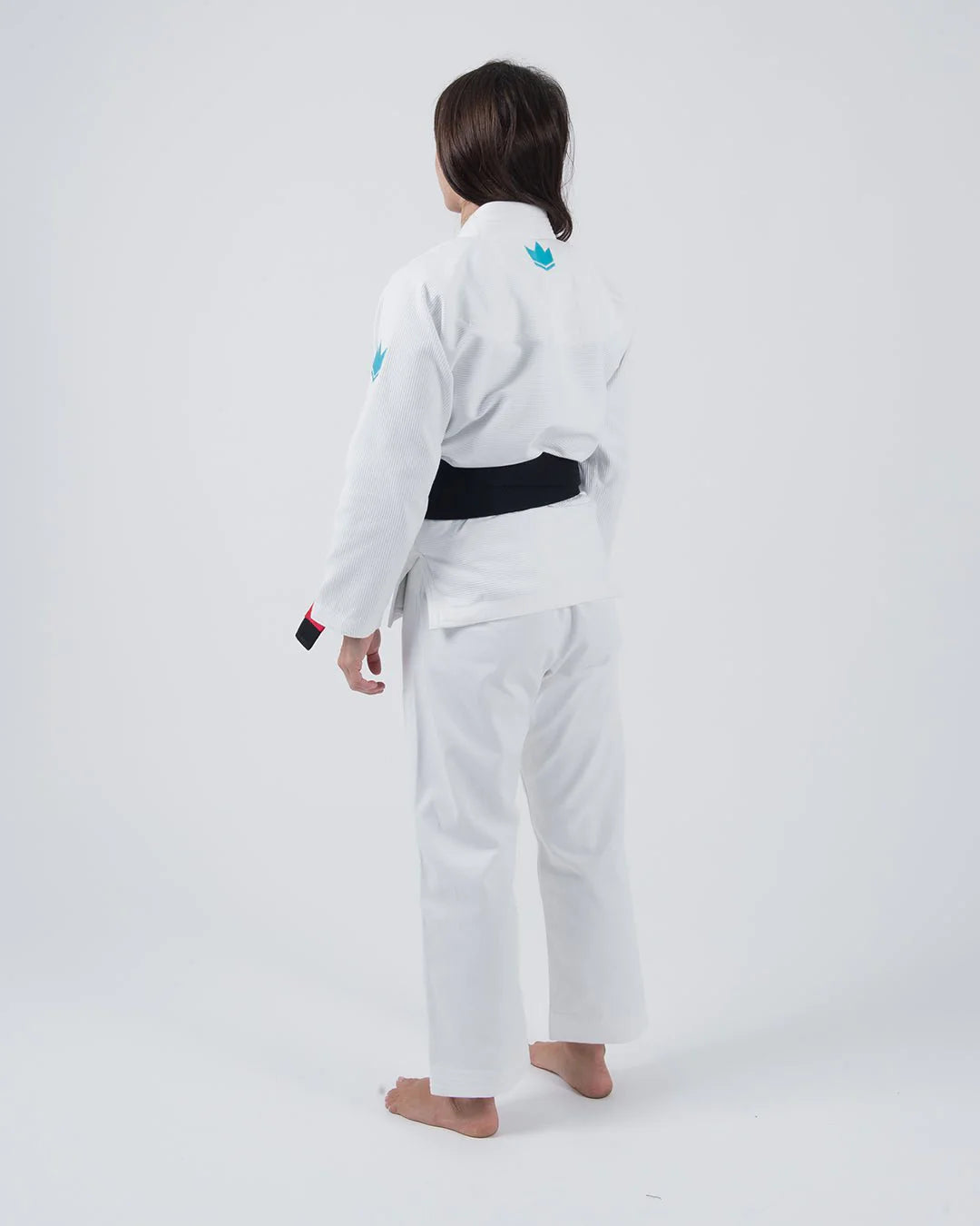 Kingz The ONE Womens Jiu Jitsu Gi - Weiss/Himmelblau - FIGHTWEAR