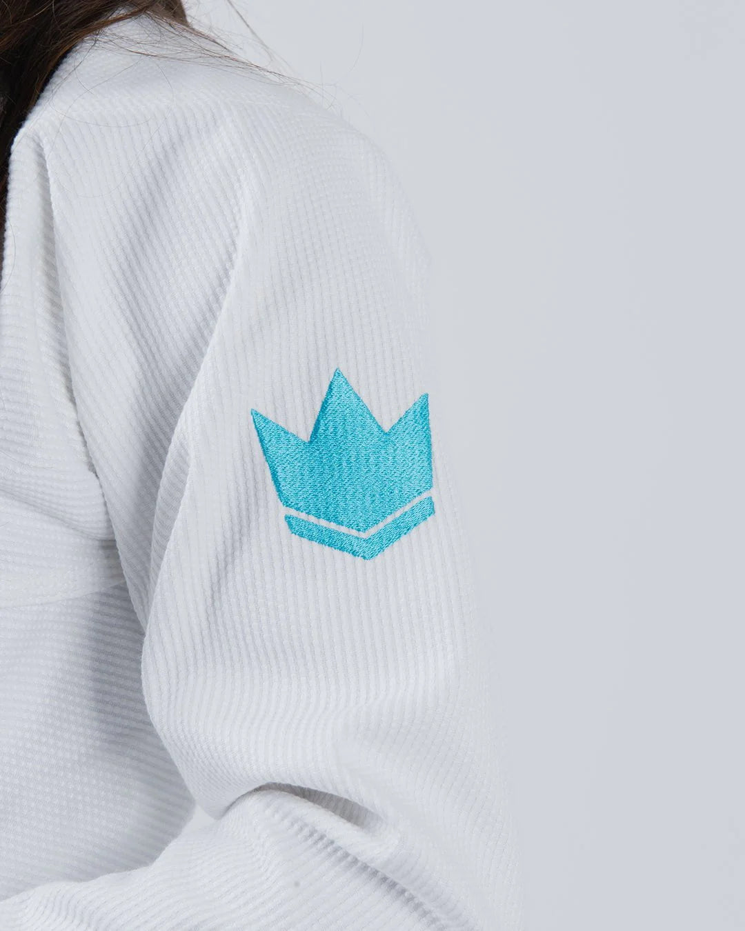 Kingz The ONE Womens Jiu Jitsu Gi - Weiss/Himmelblau - FIGHTWEAR