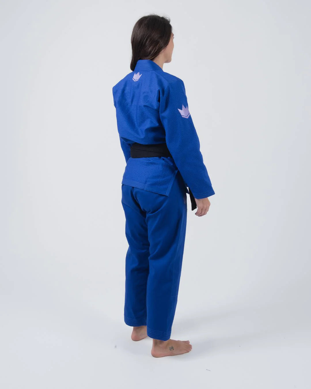 Kingz The ONE Womens Jiu Jitsu Gi - Blau/Lavendel - FIGHTWEAR
