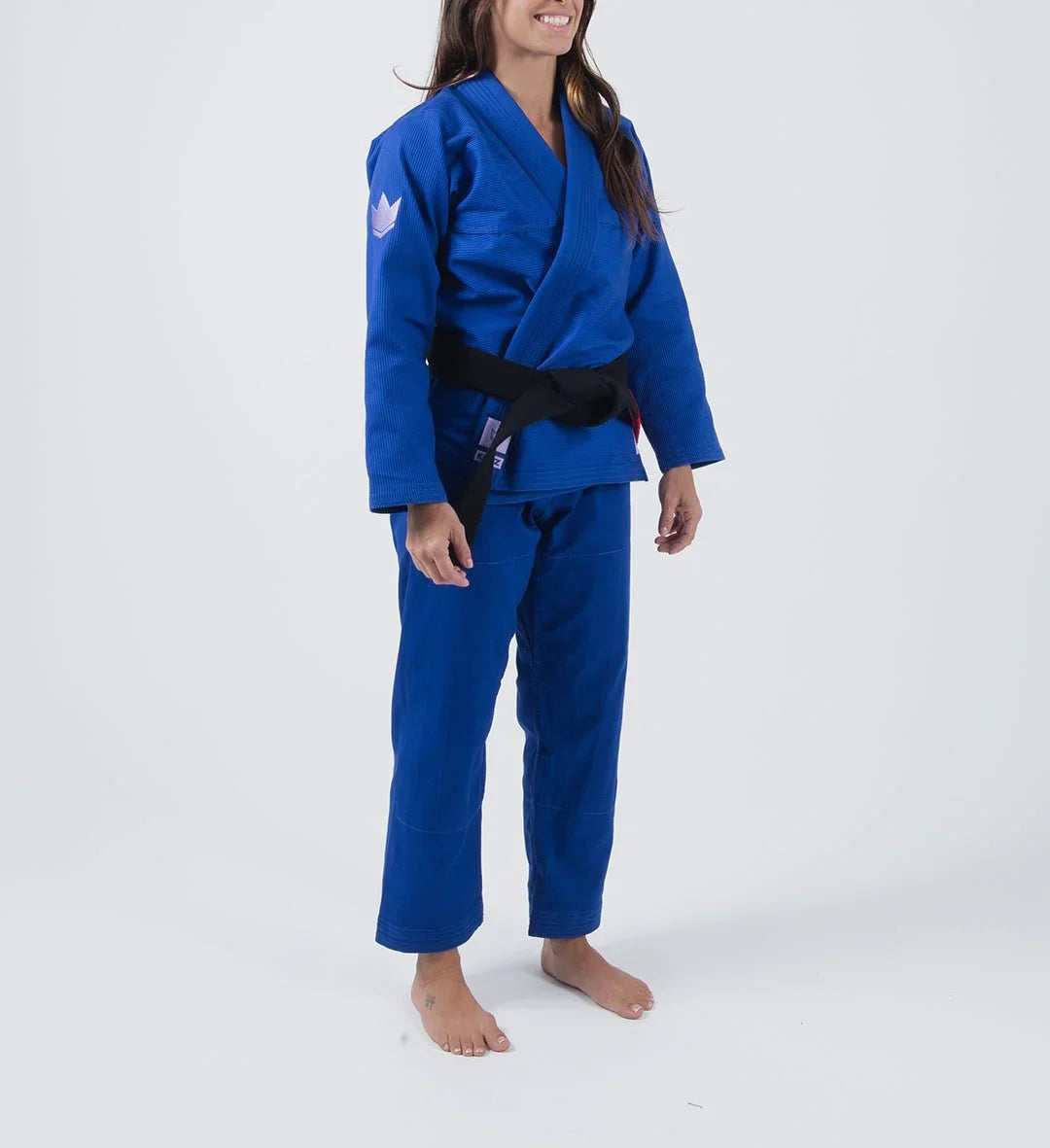 Kingz The ONE Womens Jiu Jitsu Gi - Blau/Lavendel - FIGHTWEAR