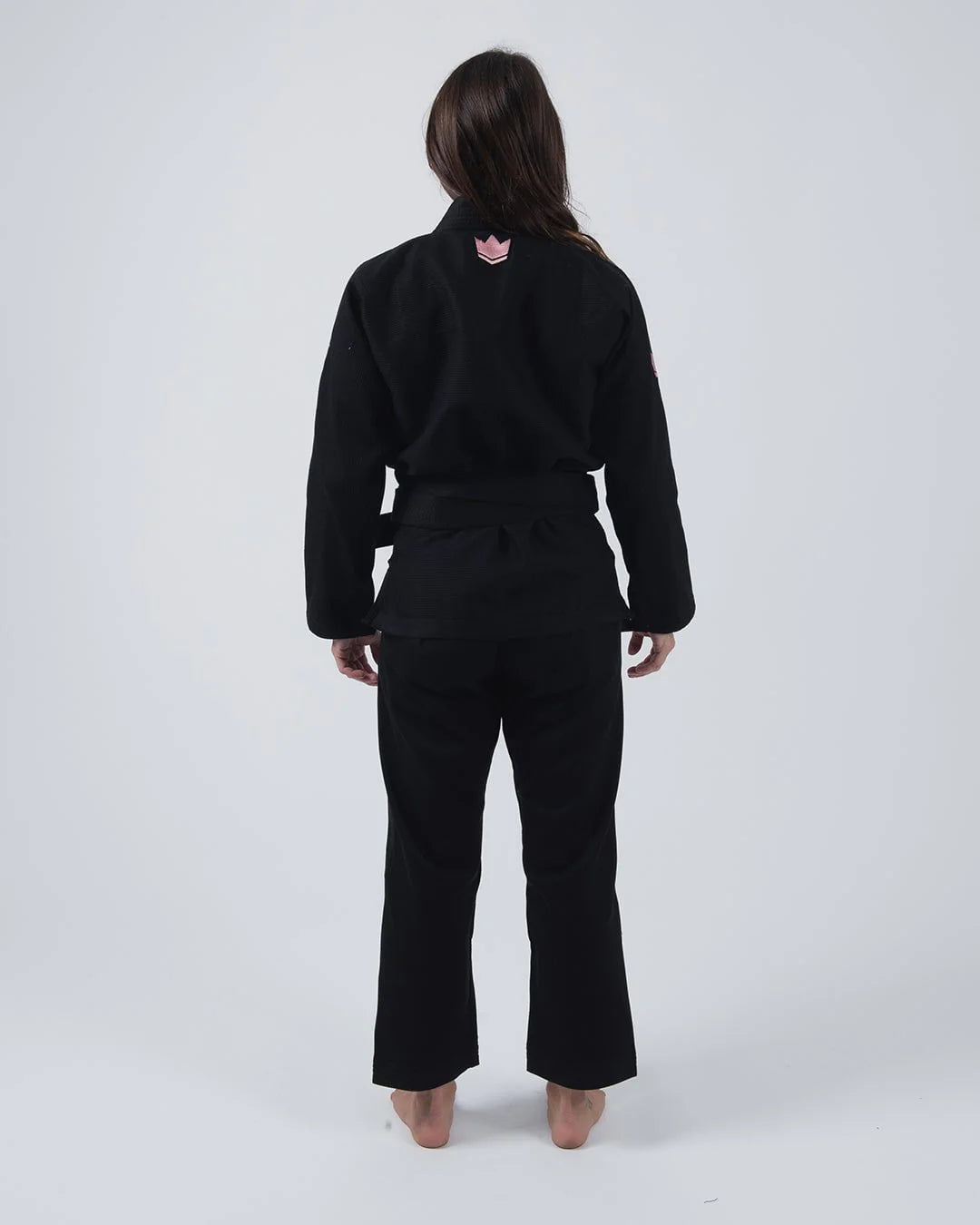Kingz The ONE Womens Jiu Jitsu Gi - Schwarz/Rosa Gold - FIGHTWEAR